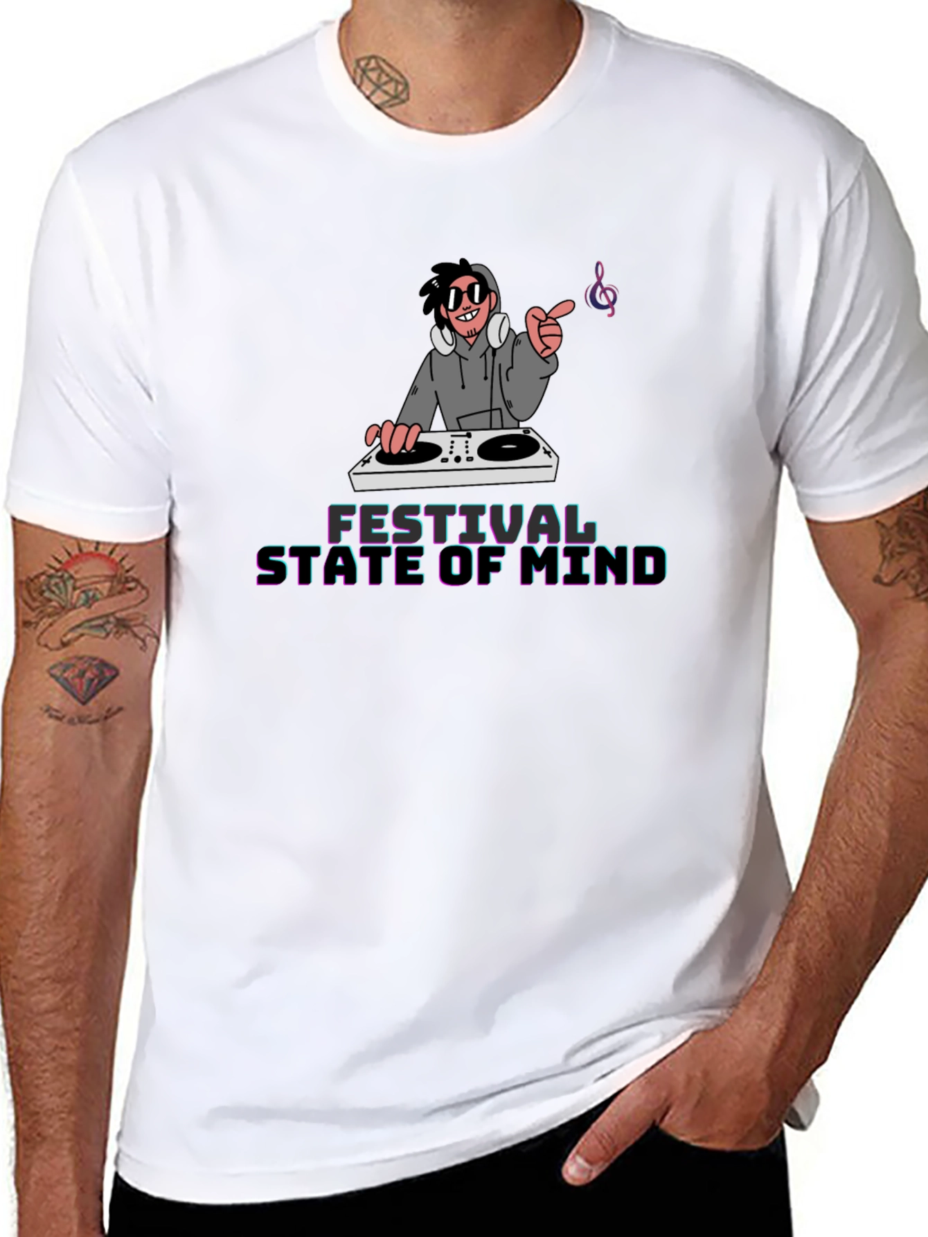Festival State of Mind Graphic T-Shirt