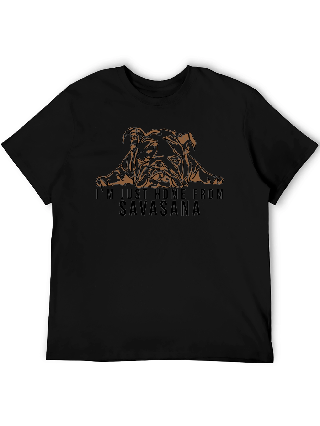 Savasana Bulldog Graphic Tee