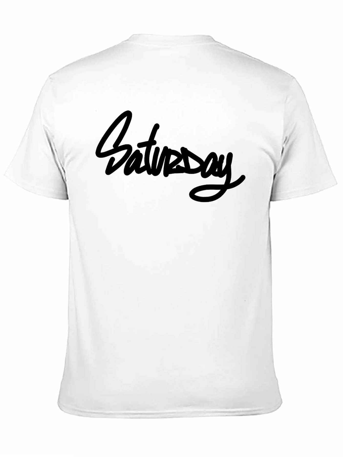 Saturday Graphic Print Tee - Everyday Casual Wear