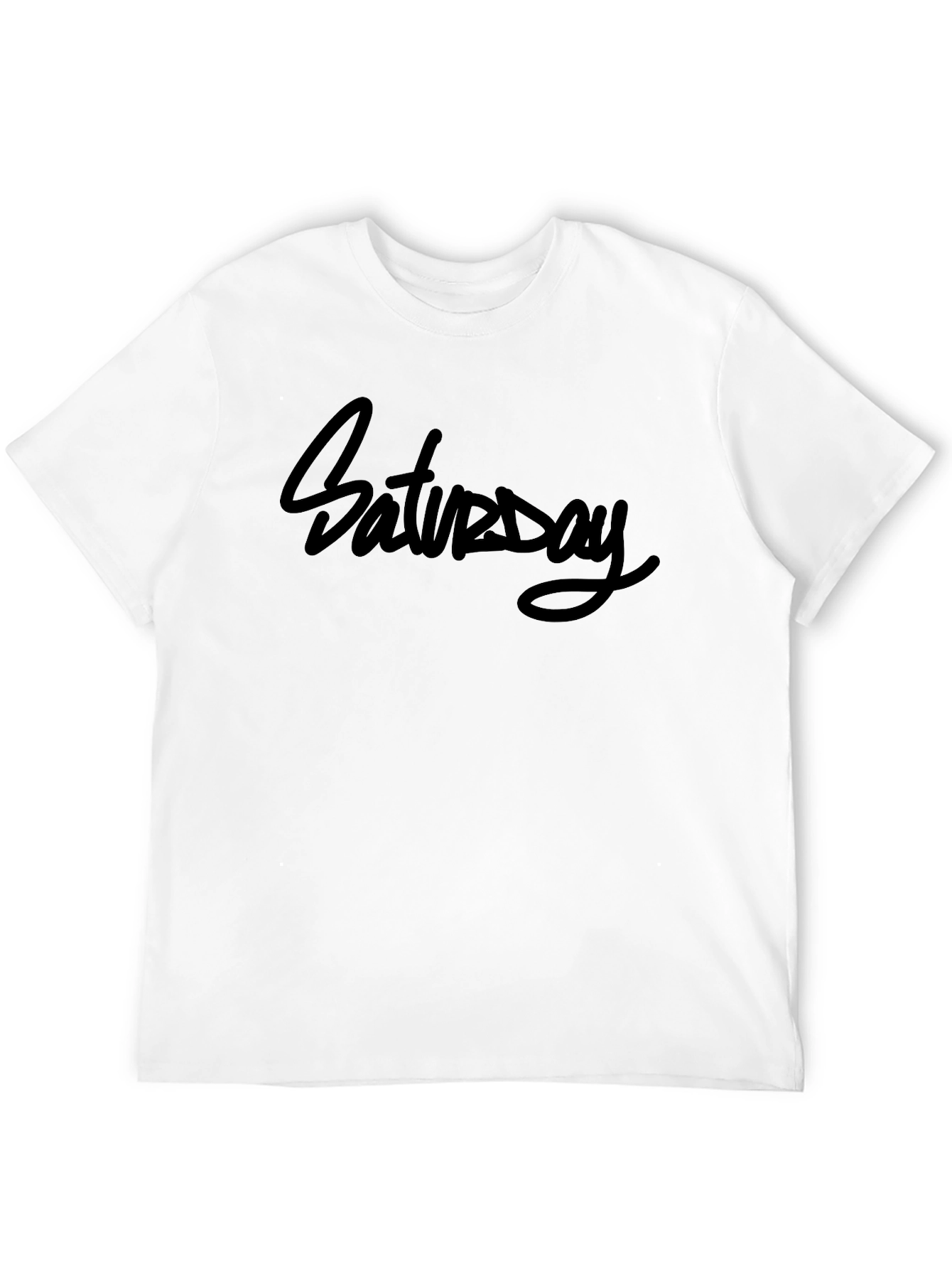 Saturday Graphic Print Tee - Everyday Casual Wear