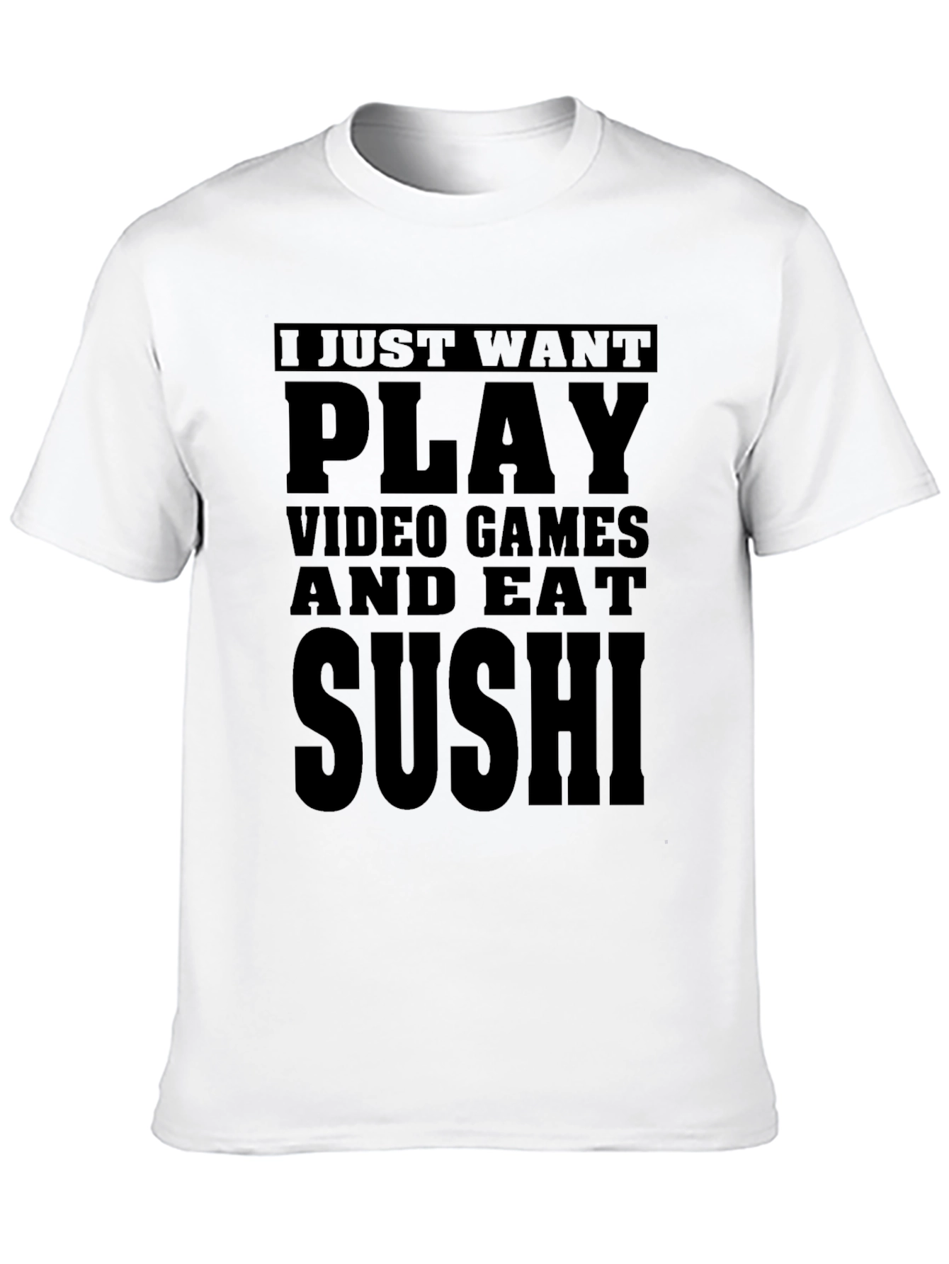 Play Video Games and Eat Sushi T-Shirt
