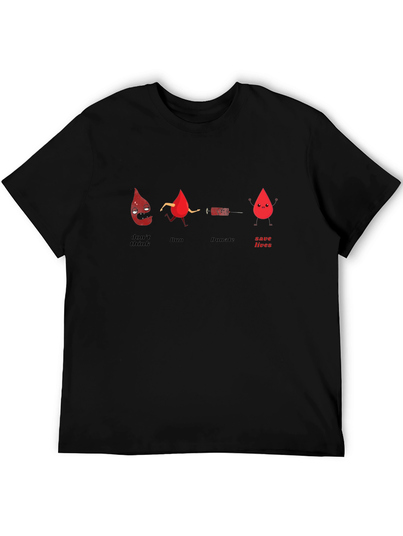 Donate Blood Graphic T-Shirt - Save Lives