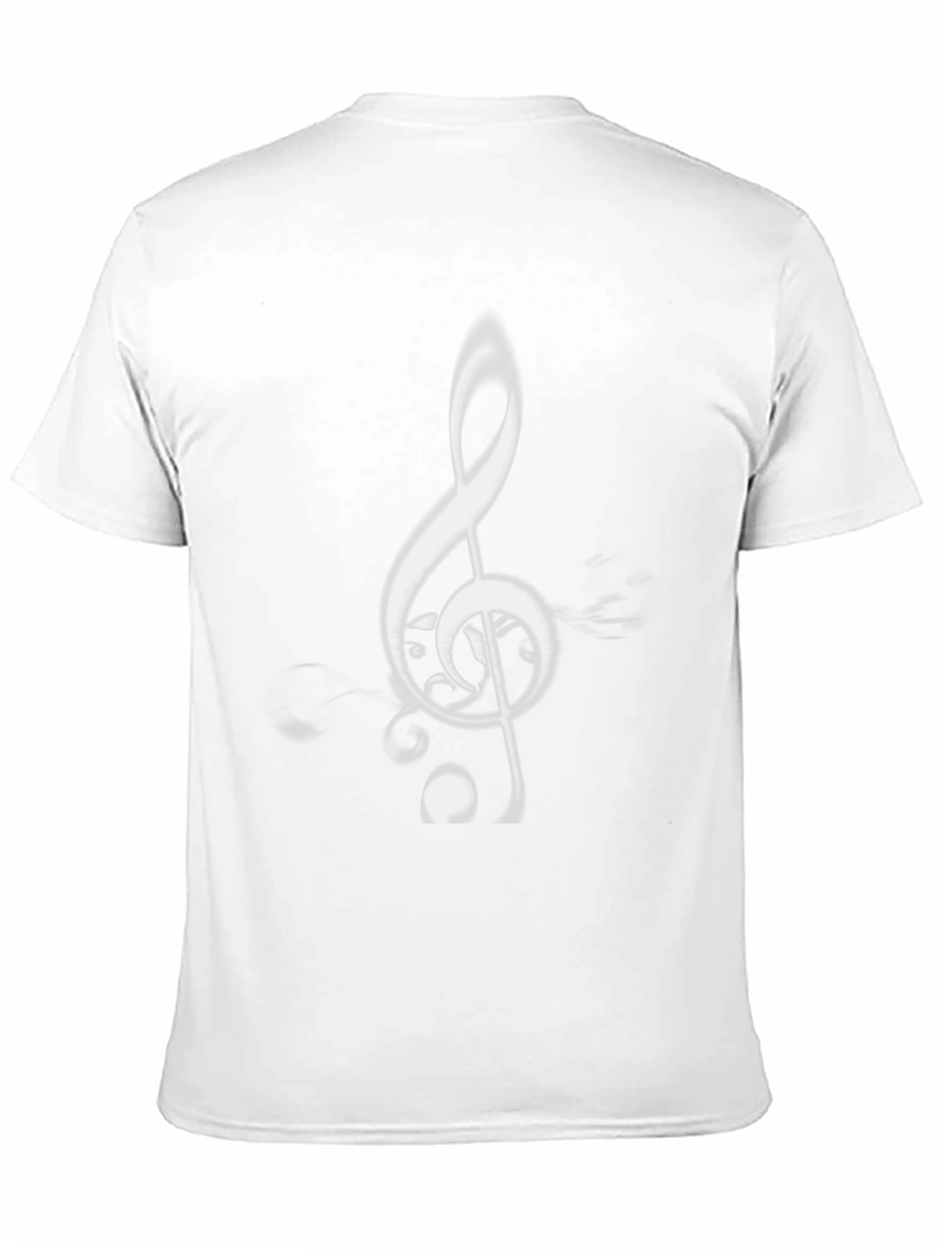 Music Note Graphic Tee - Stylish Black T-Shirt