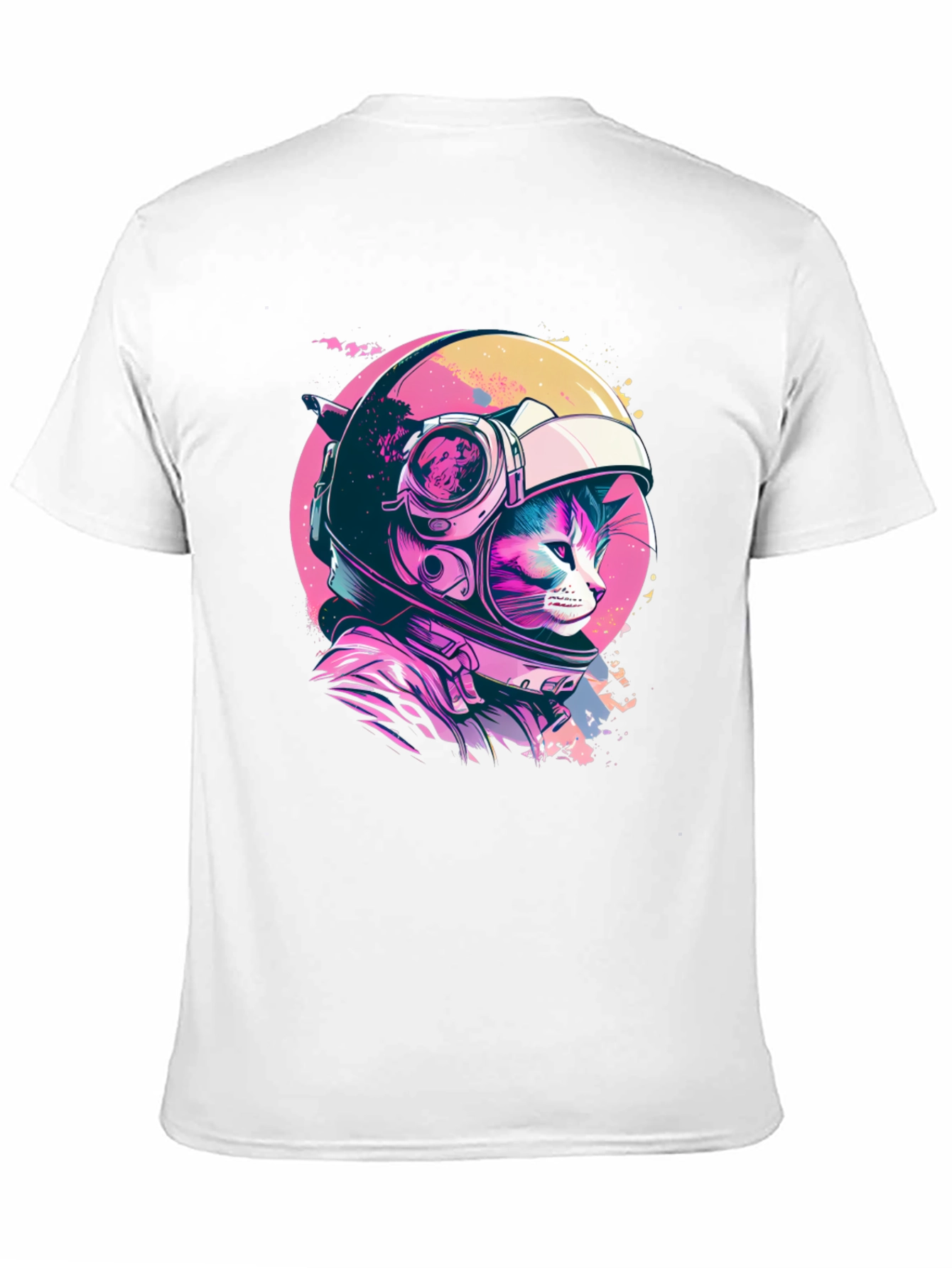 Cosmic Cat T-Shirt - Astronaut Kitten in Space!