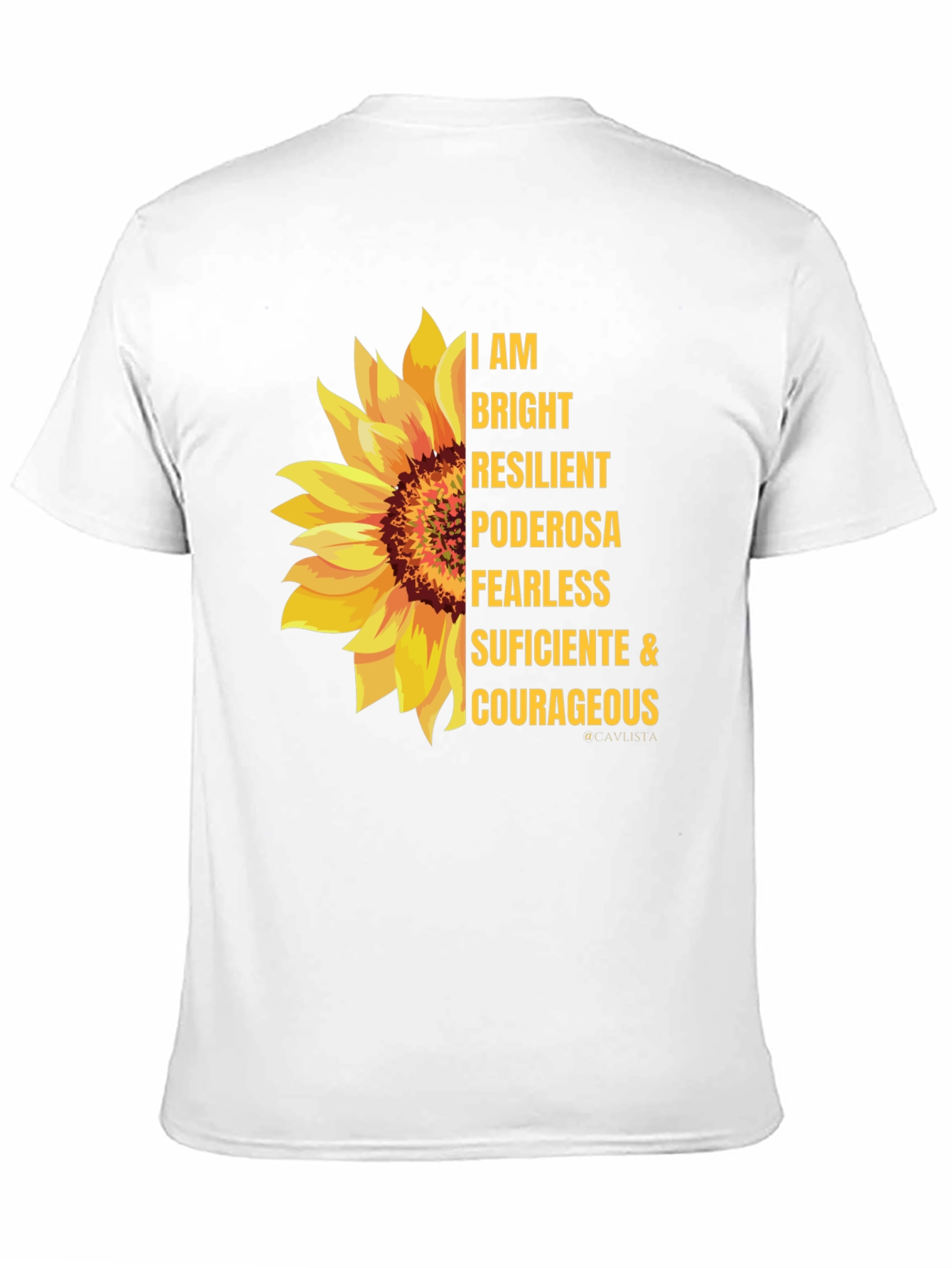 I AM Bright Sunflower Graphic Tee