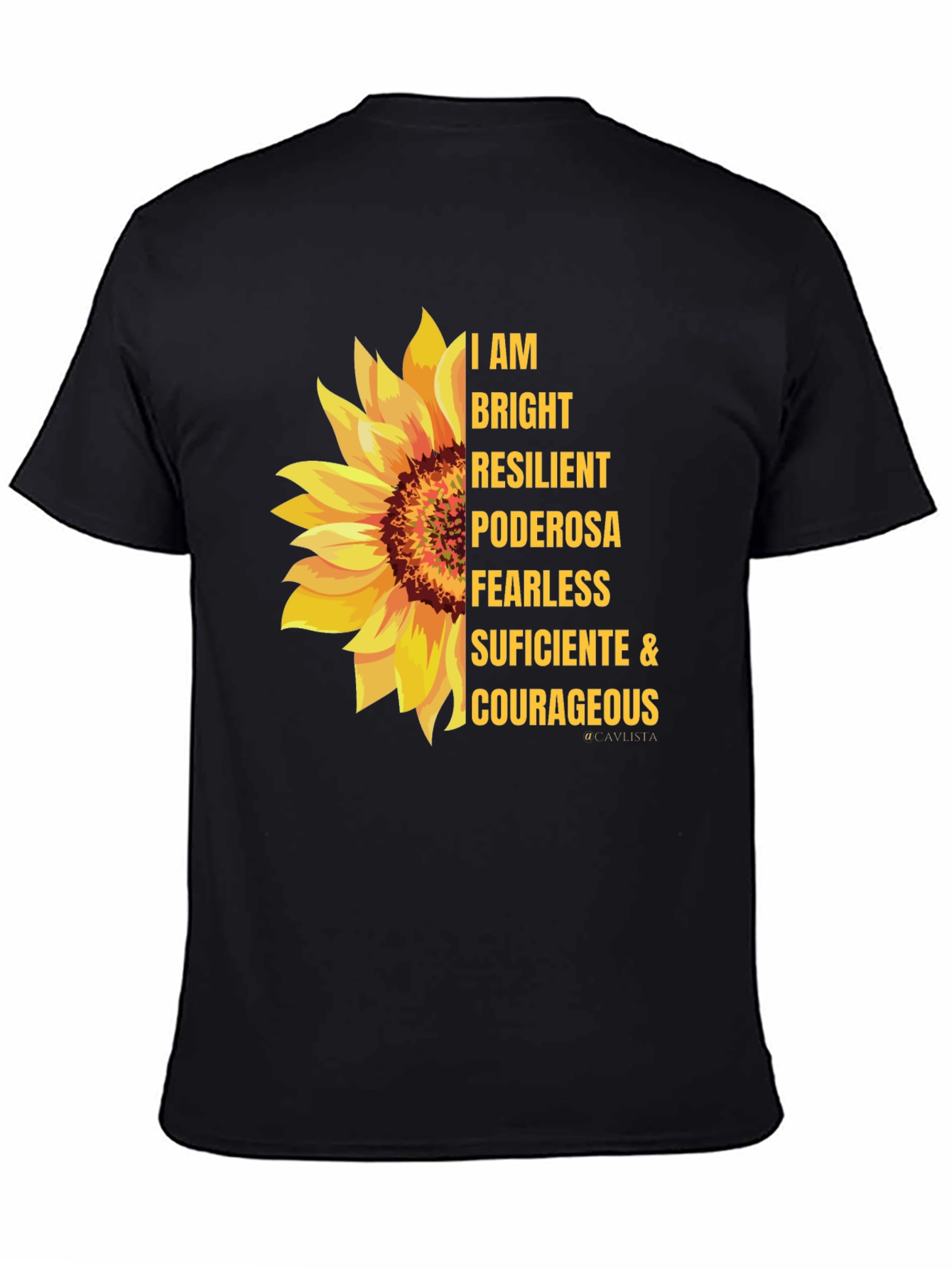 I AM Bright Sunflower Graphic Tee