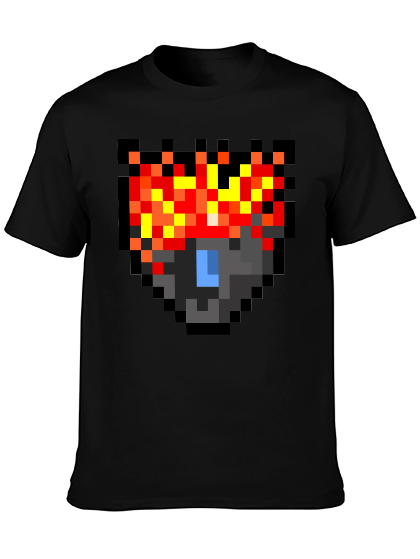 Pixel Art Lava Creature T-Shirt