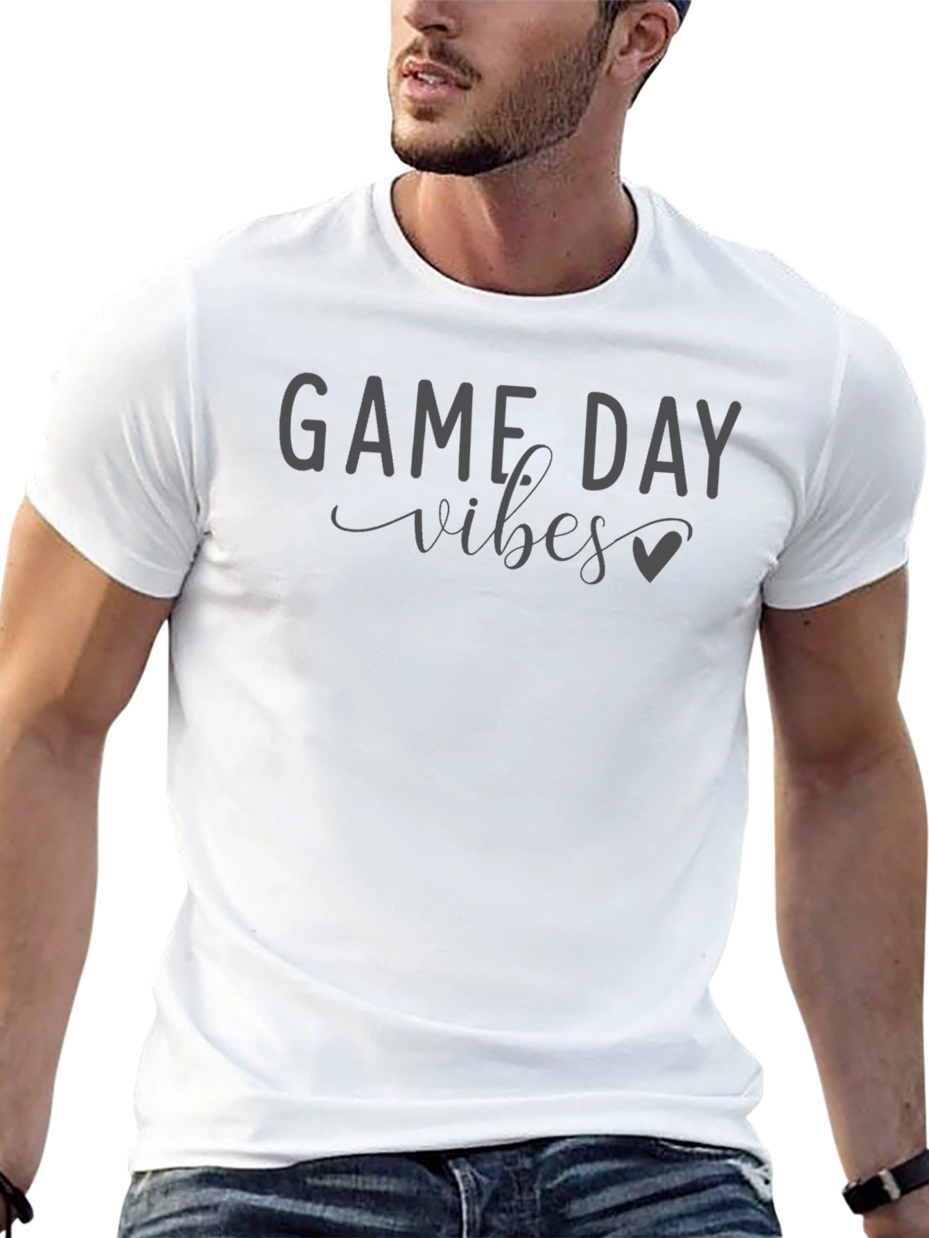 Game Day Vibes Tee - Soft Graphic T-Shirt