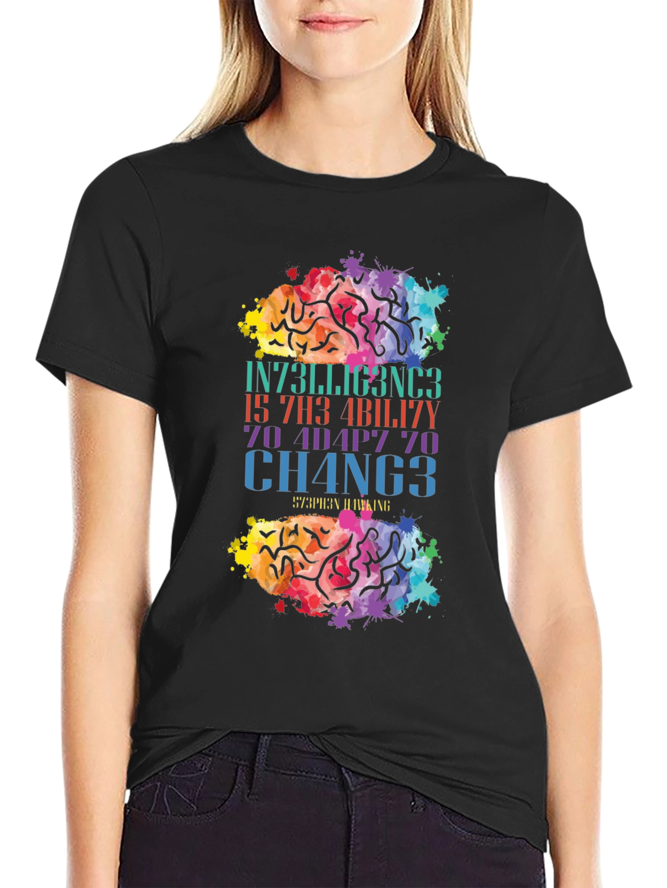 Intelligence Brain T-Shirt - Adapt to Change