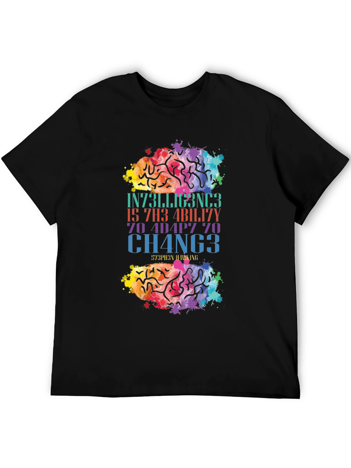 Intelligence Brain T-Shirt - Adapt to Change