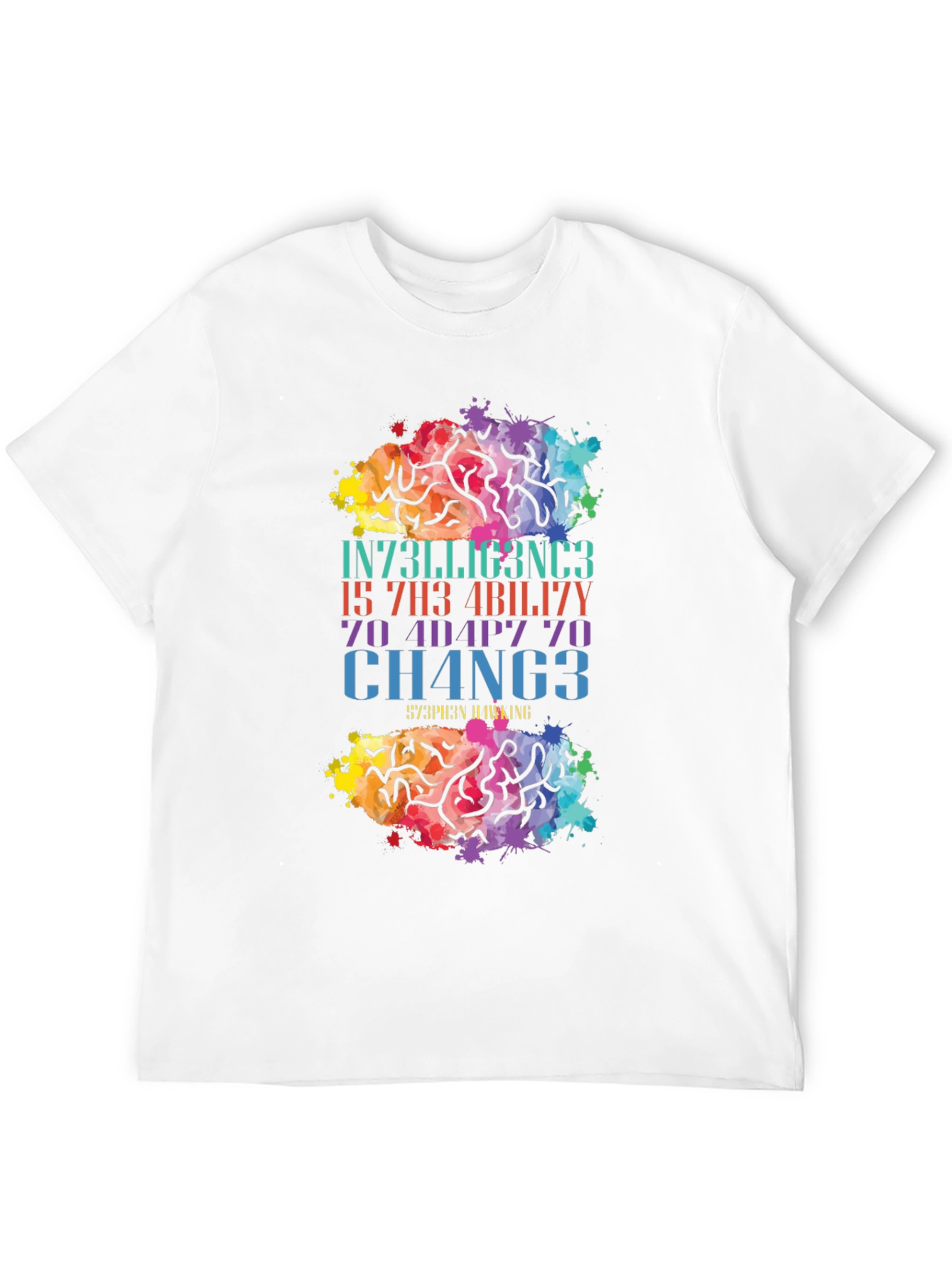 Intelligence Brain T-Shirt - Adapt to Change