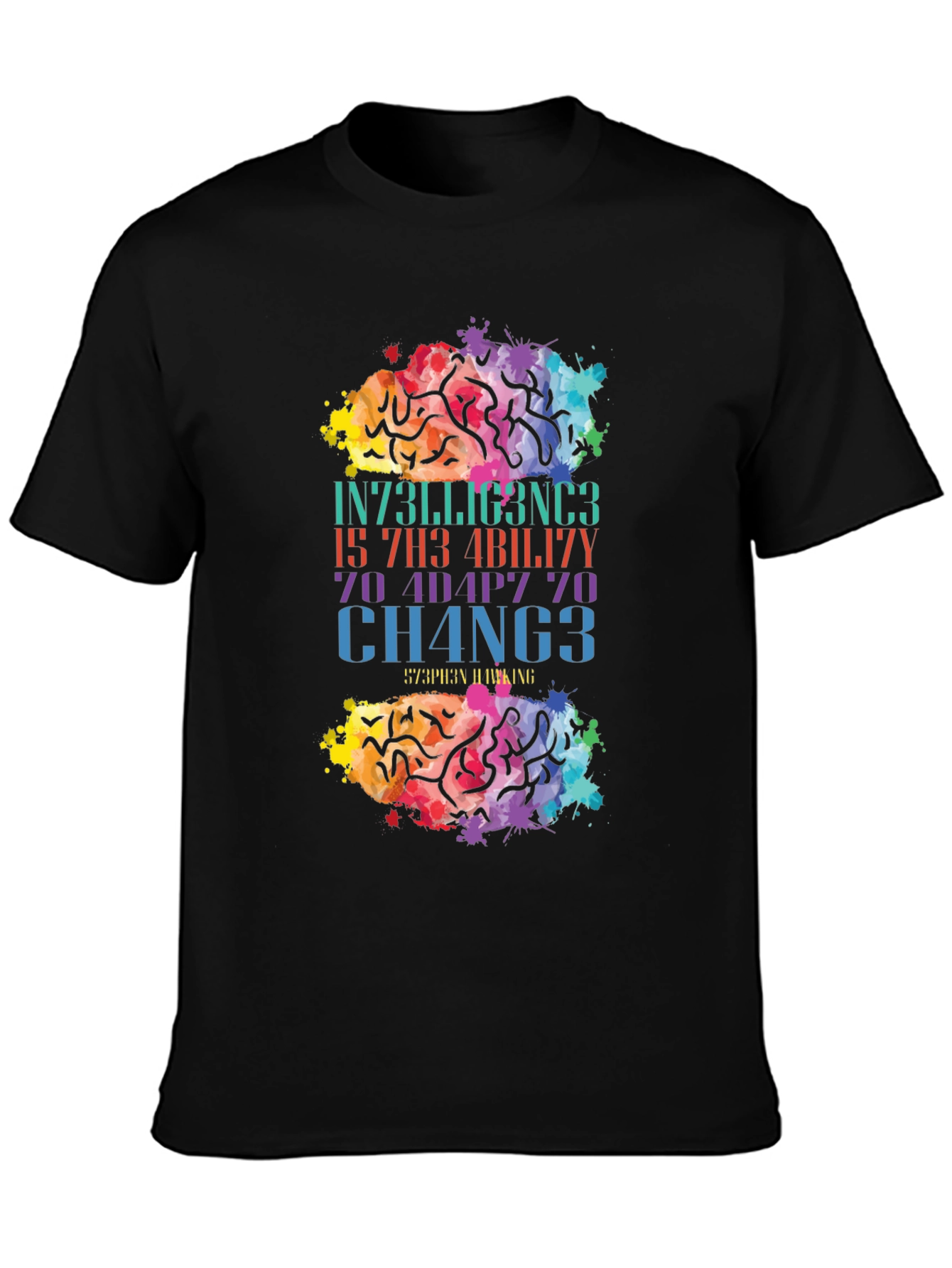 Intelligence Brain T-Shirt - Adapt to Change