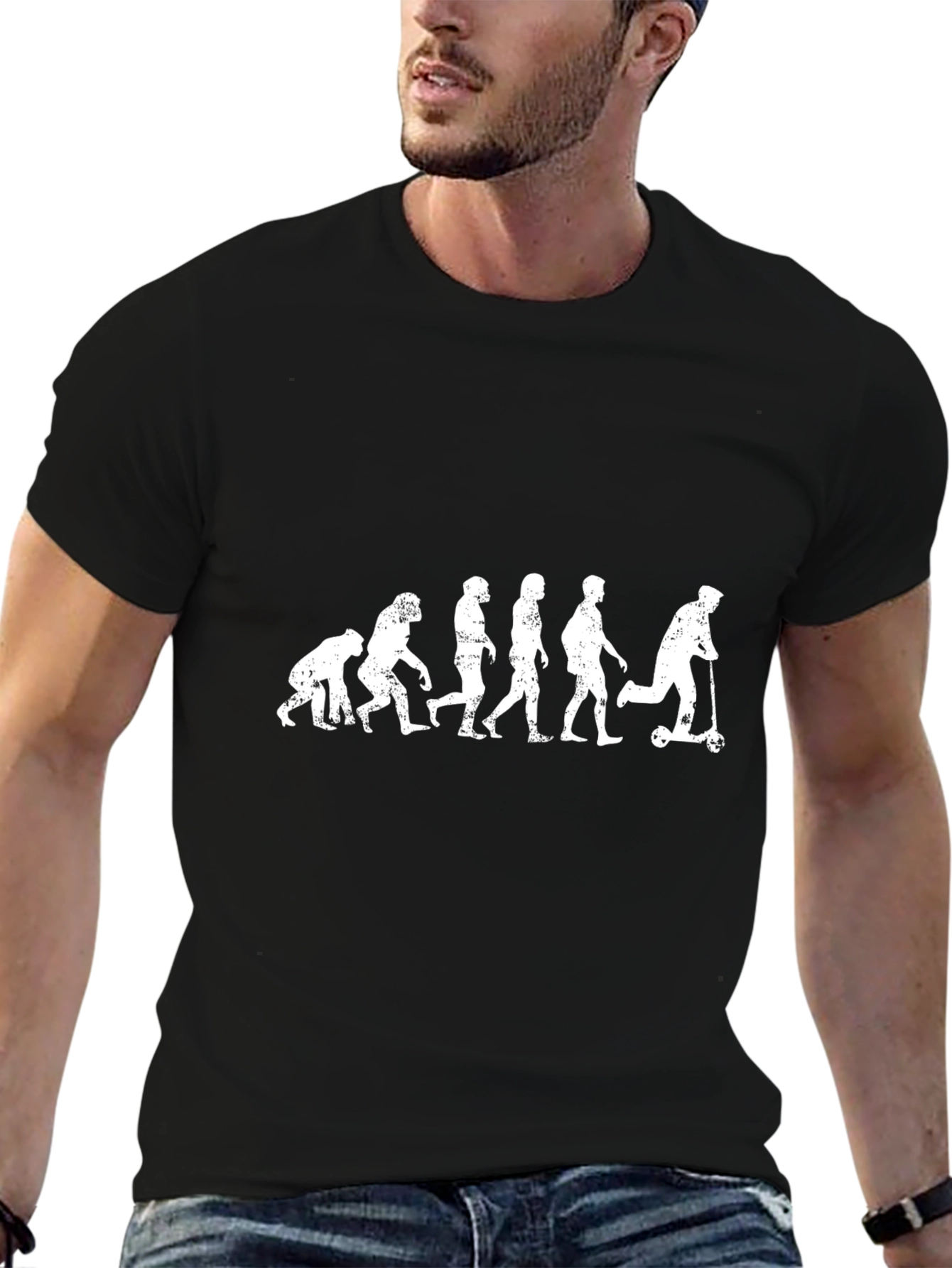 Evolution Scooter Black T-Shirt