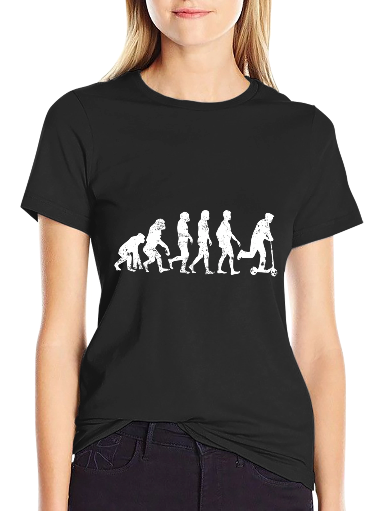 Evolution Scooter Black T-Shirt