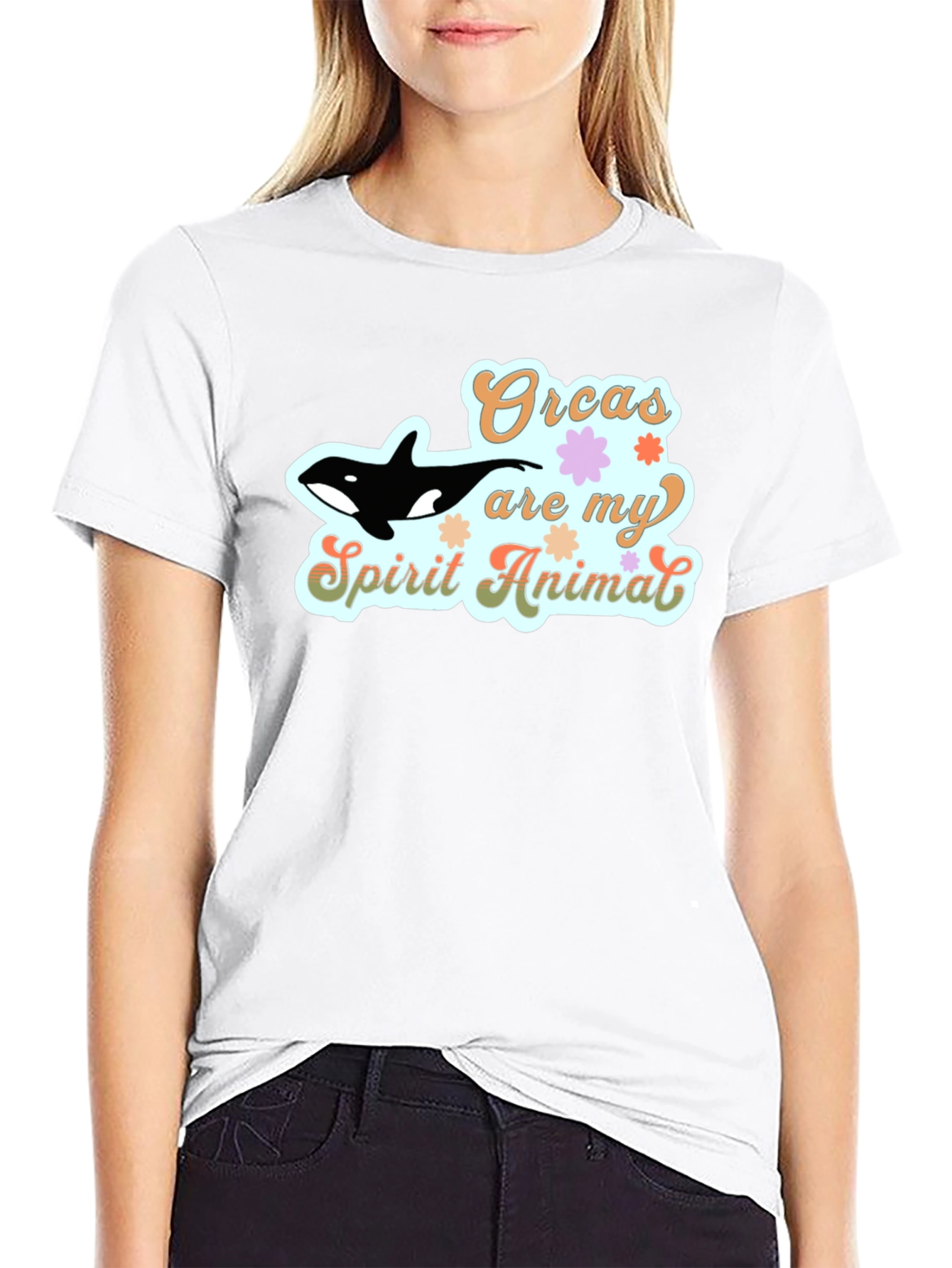 Orcas Are My Spirit Animal Graphic Tee