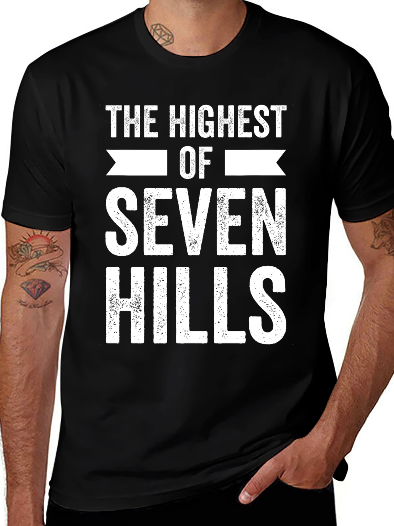 The Highest Of Seven Hills Graphic Tee