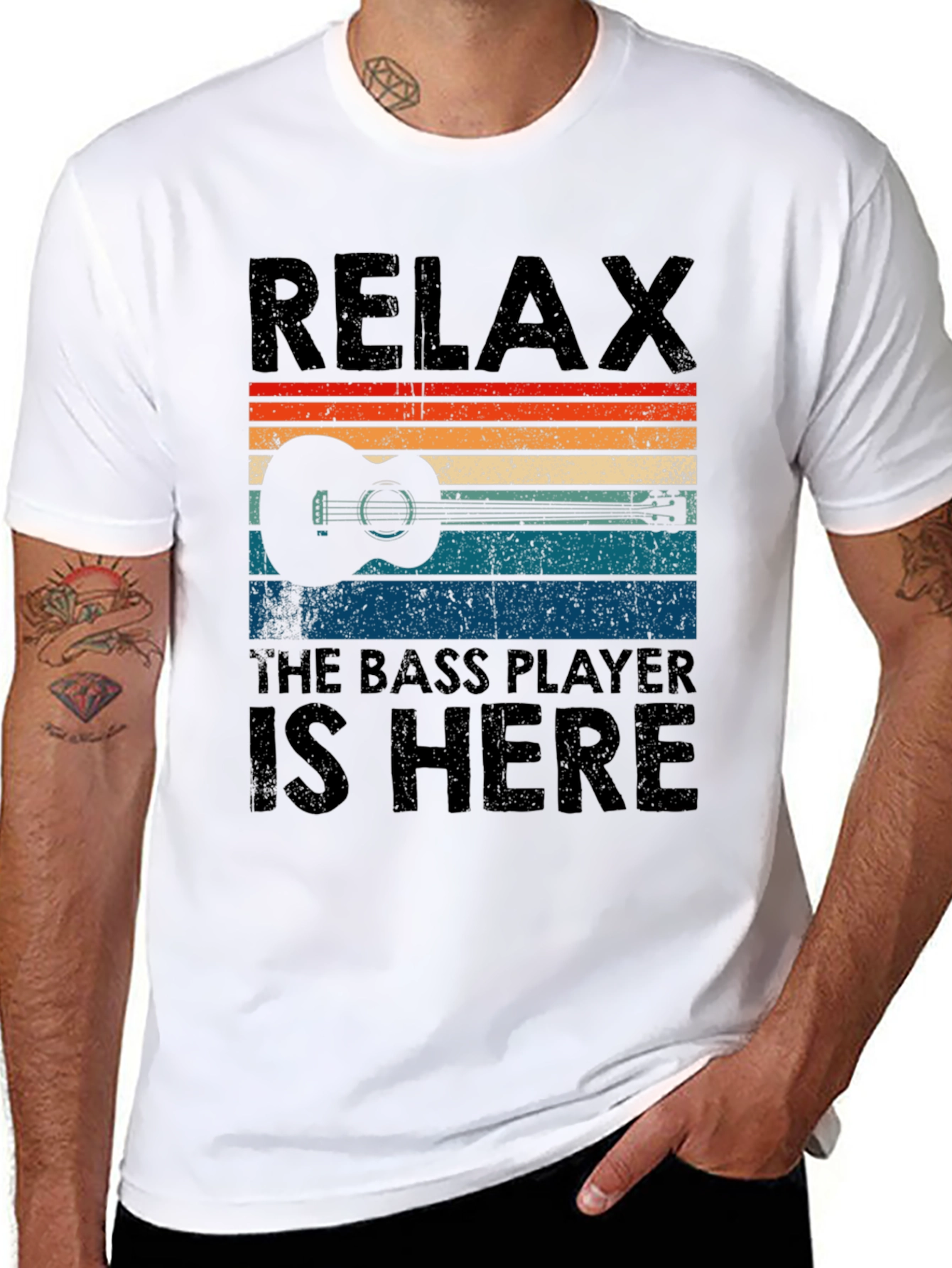 Relax The Bass Player Is Here T-Shirt
