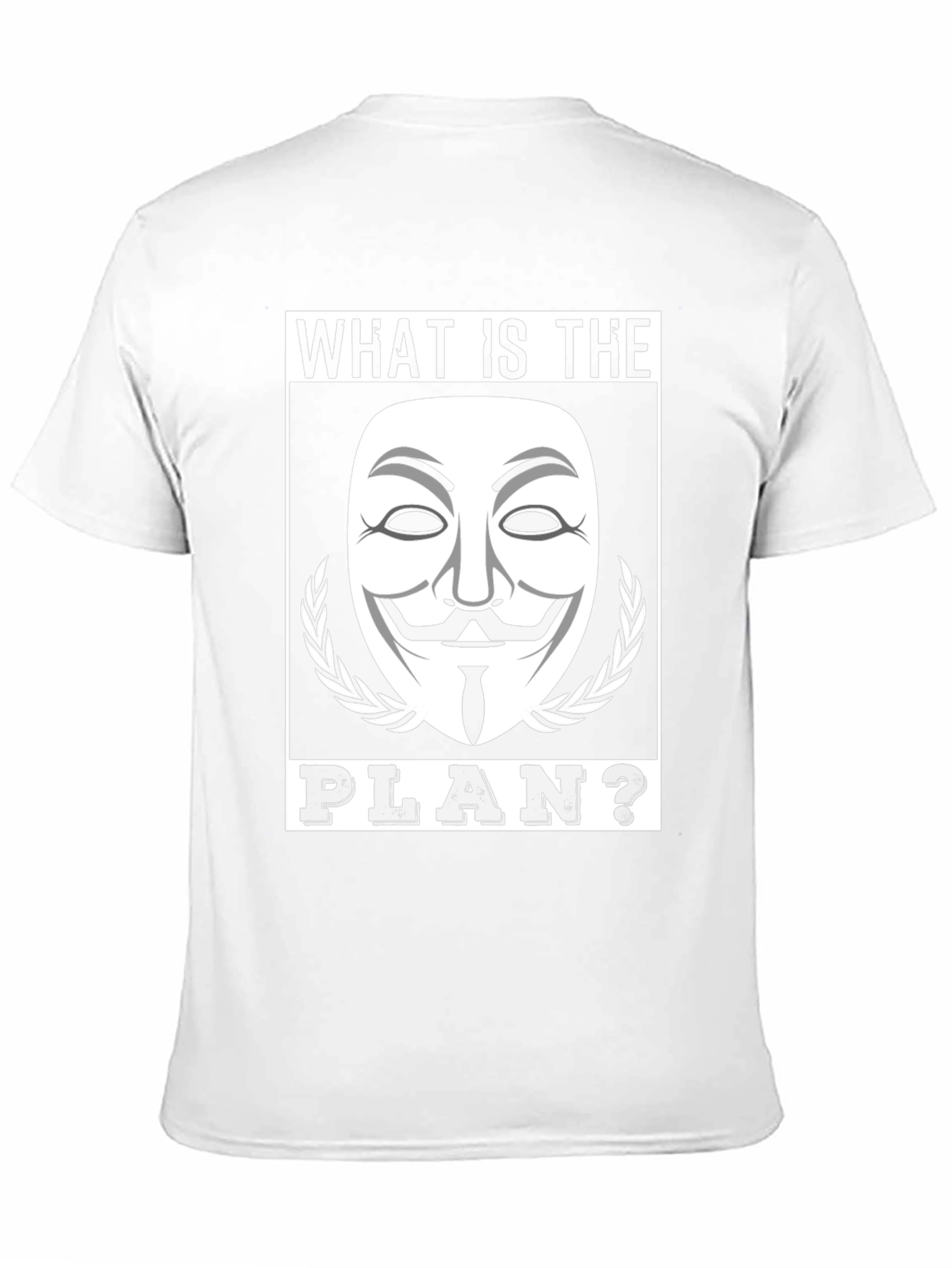 What is the Plan? Graphic Tee - Black