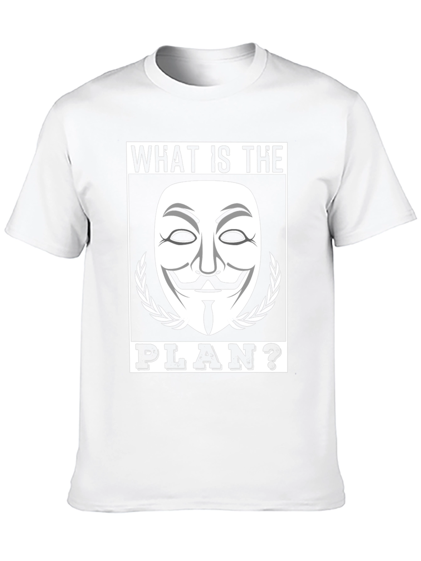What is the Plan? Graphic Tee - Black