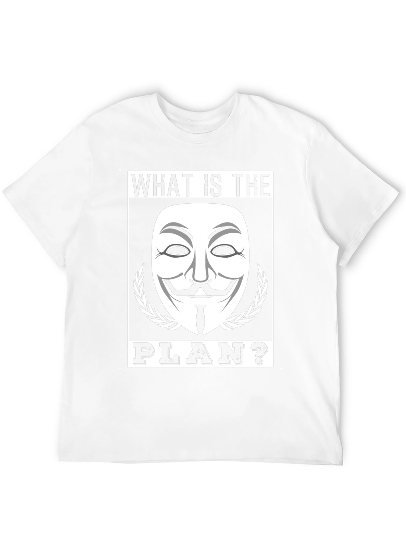 What is the Plan? Graphic Tee - Black