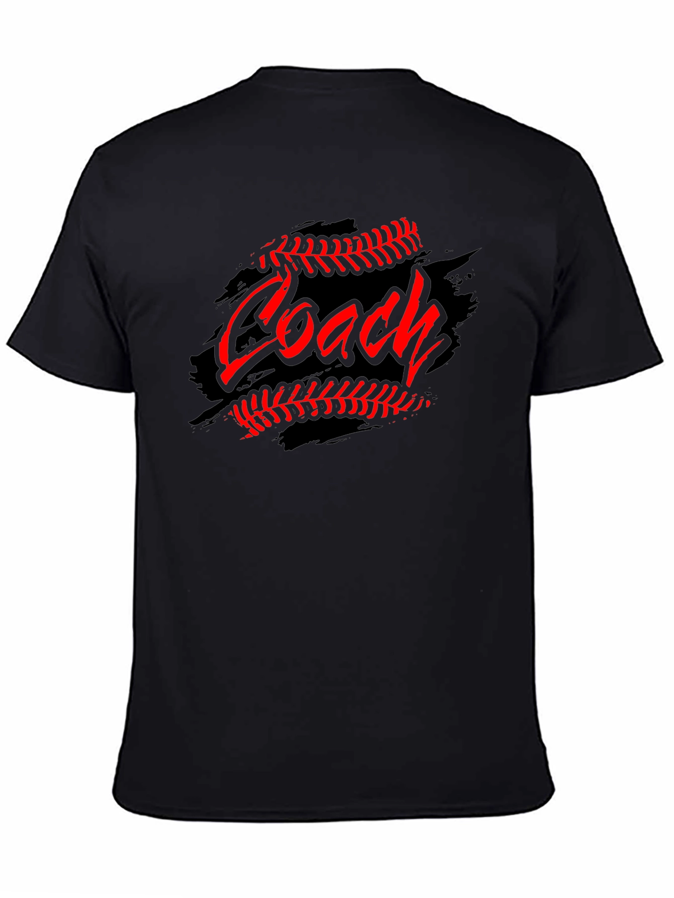 Baseball Coach Graphic T-Shirt