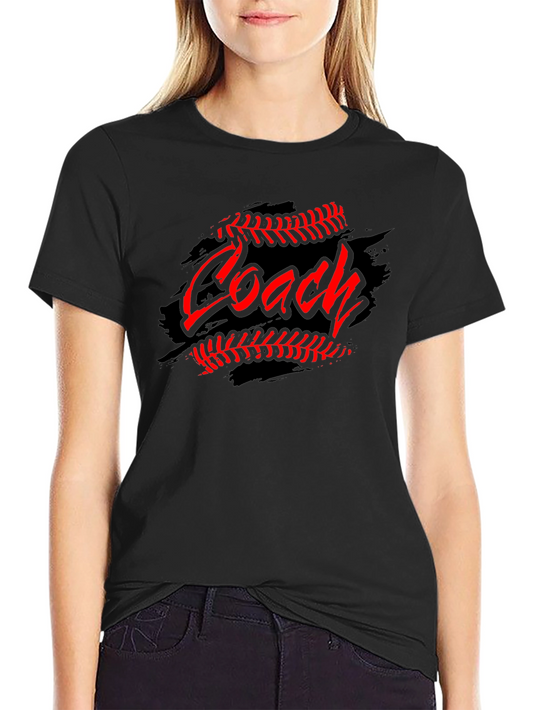 Baseball Coach Graphic T-Shirt