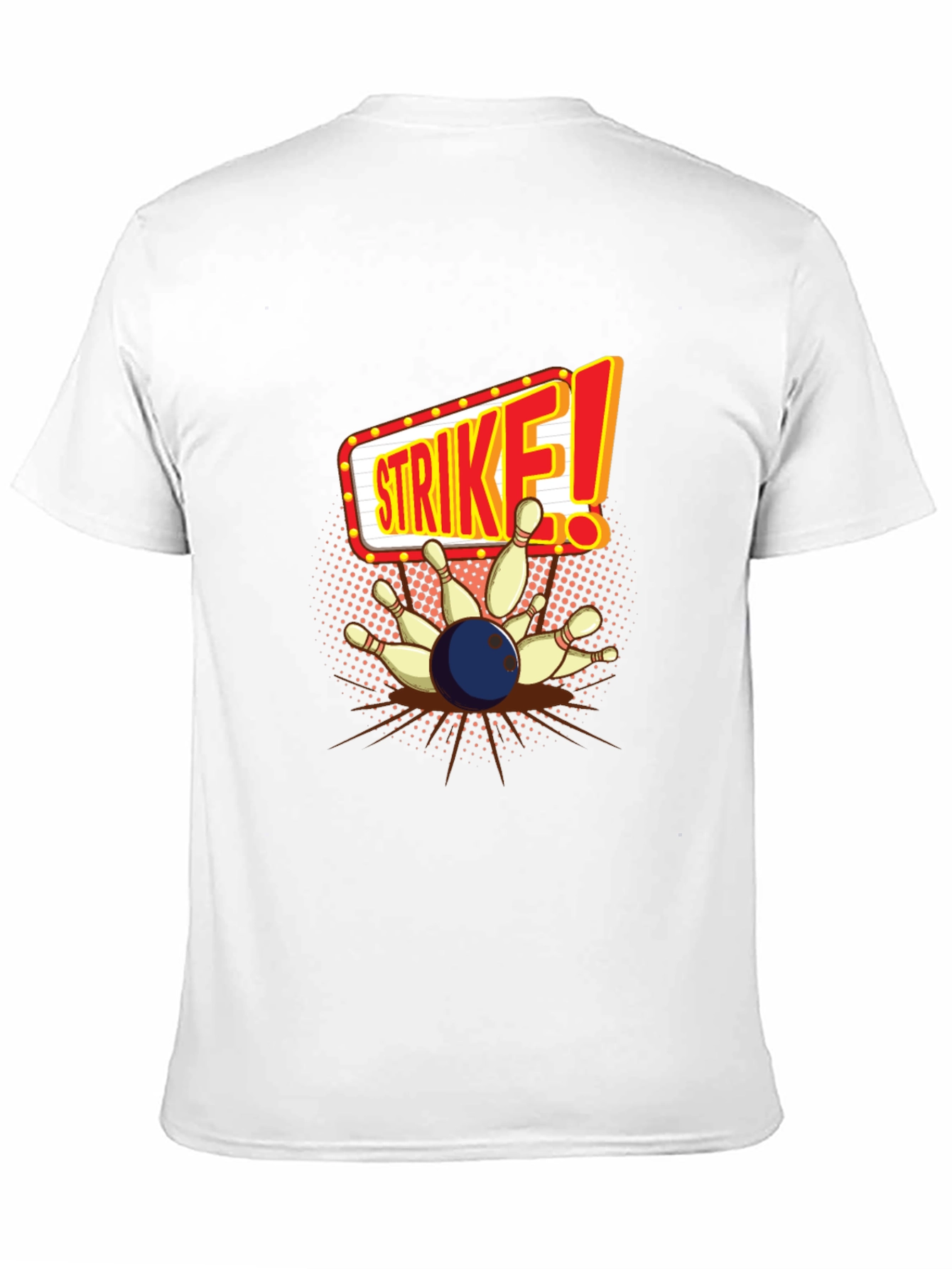Strike Bowling T-Shirt - Perfect for Bowling Alleys!
