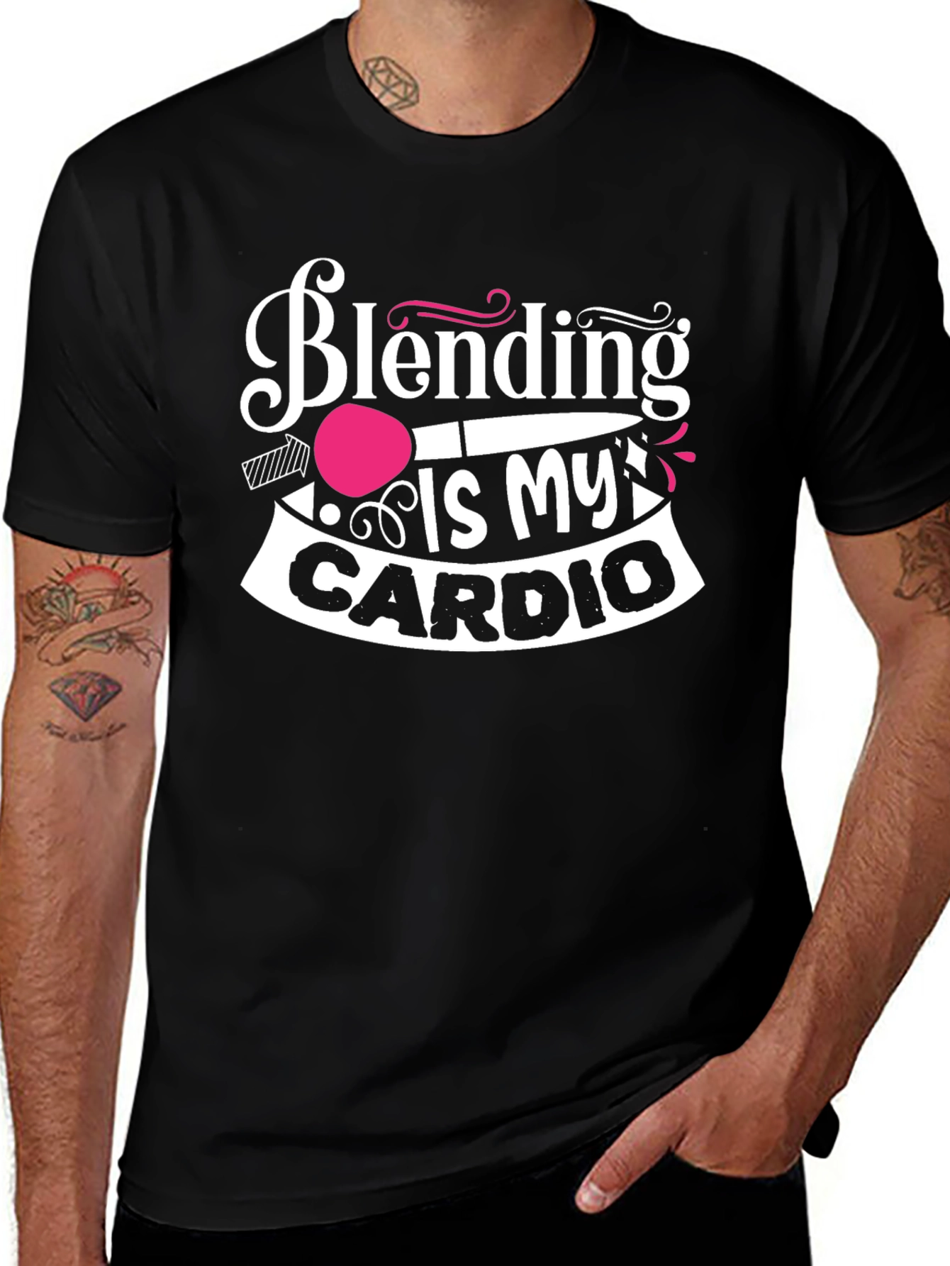 Blending Is My Cardio T-Shirt