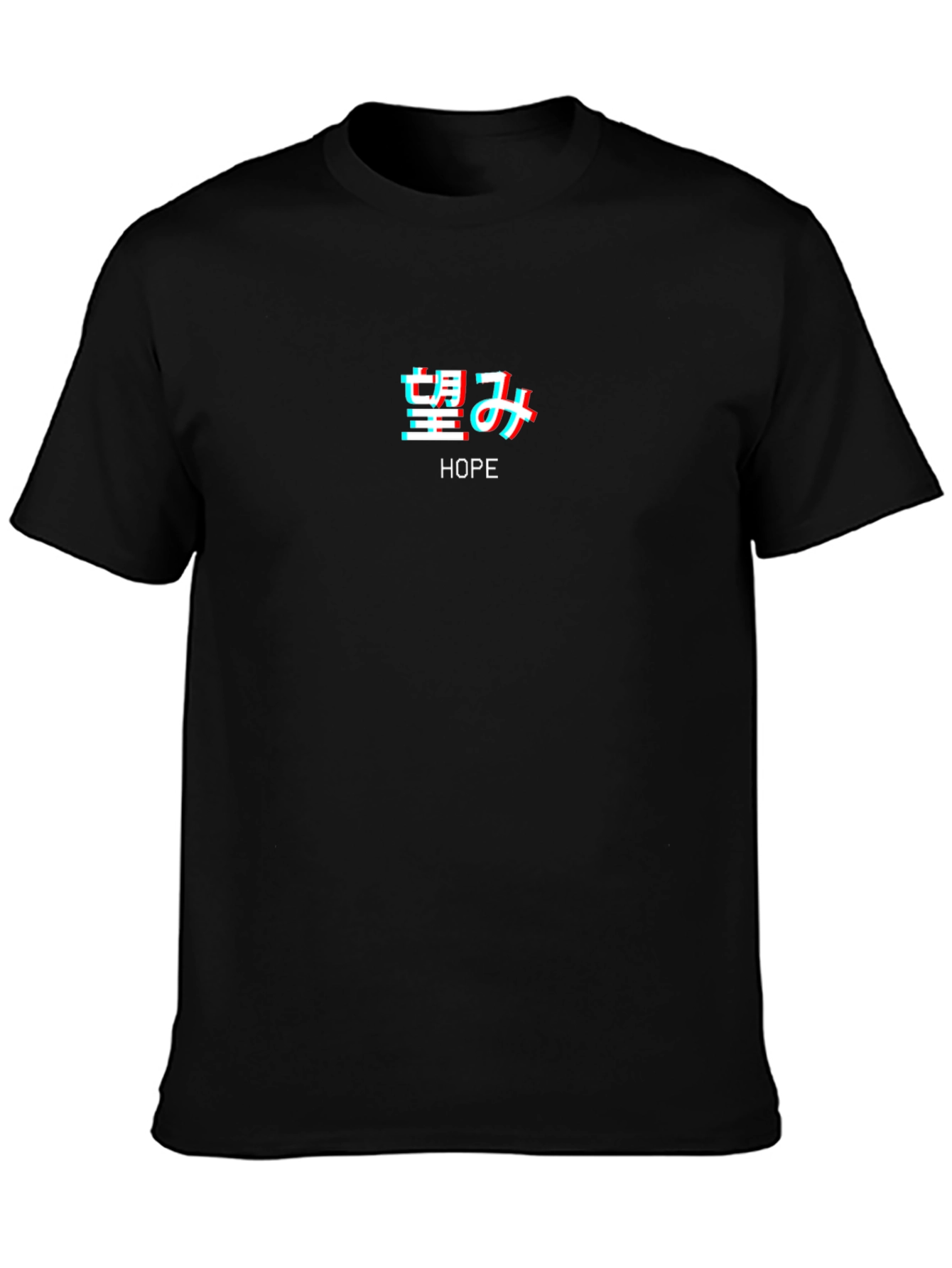 Hope Graphic Print Black T-Shirt