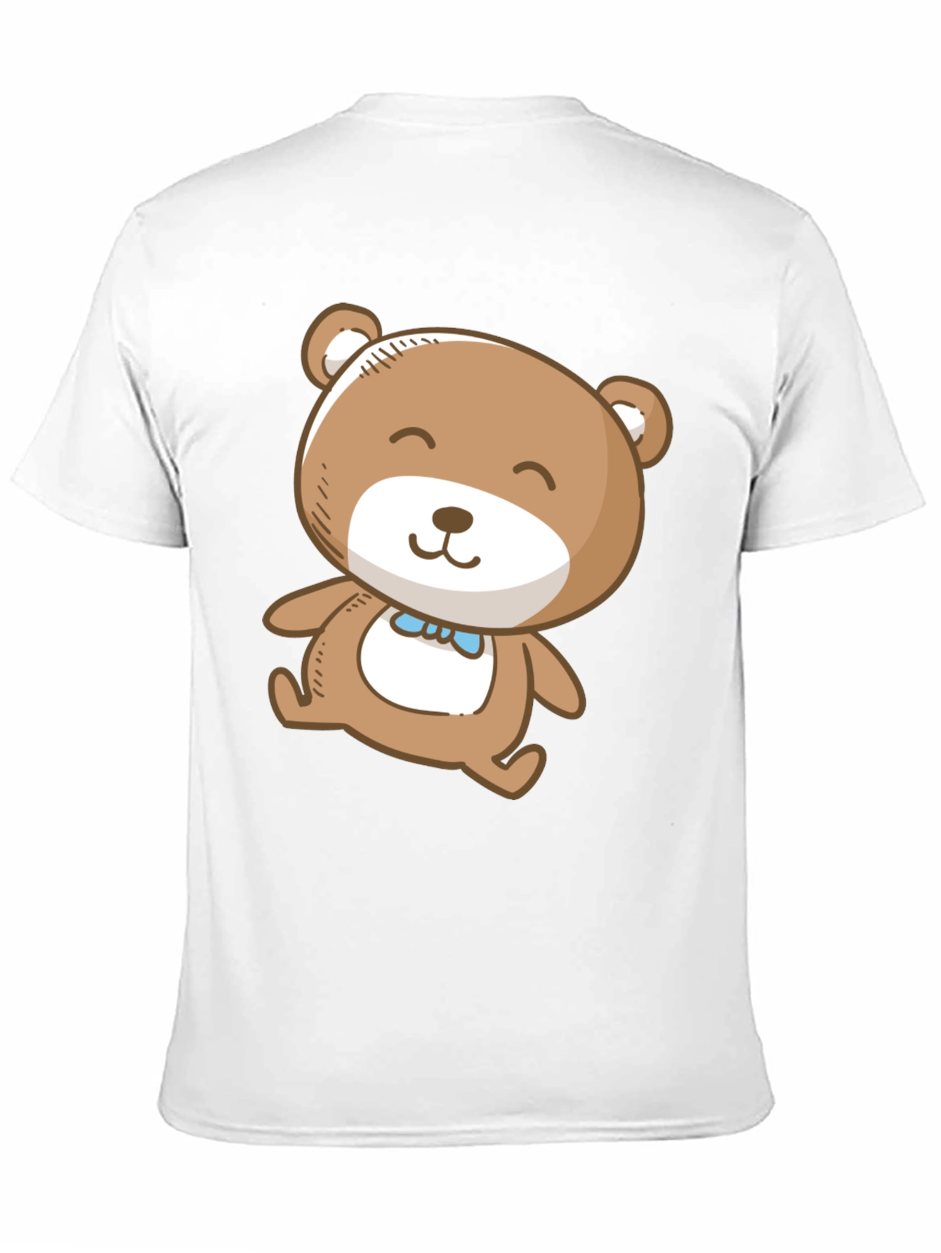 Cute Cartoon Bear Graphic T-Shirt