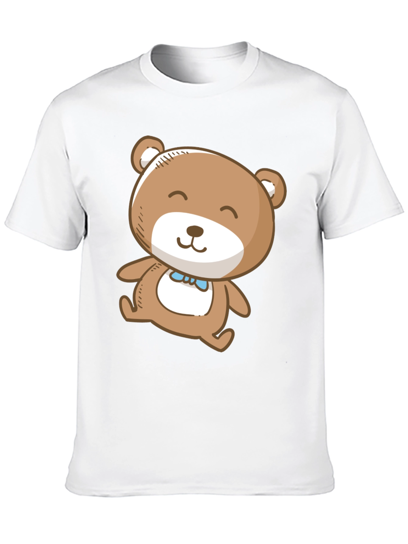 Cute Cartoon Bear Graphic T-Shirt