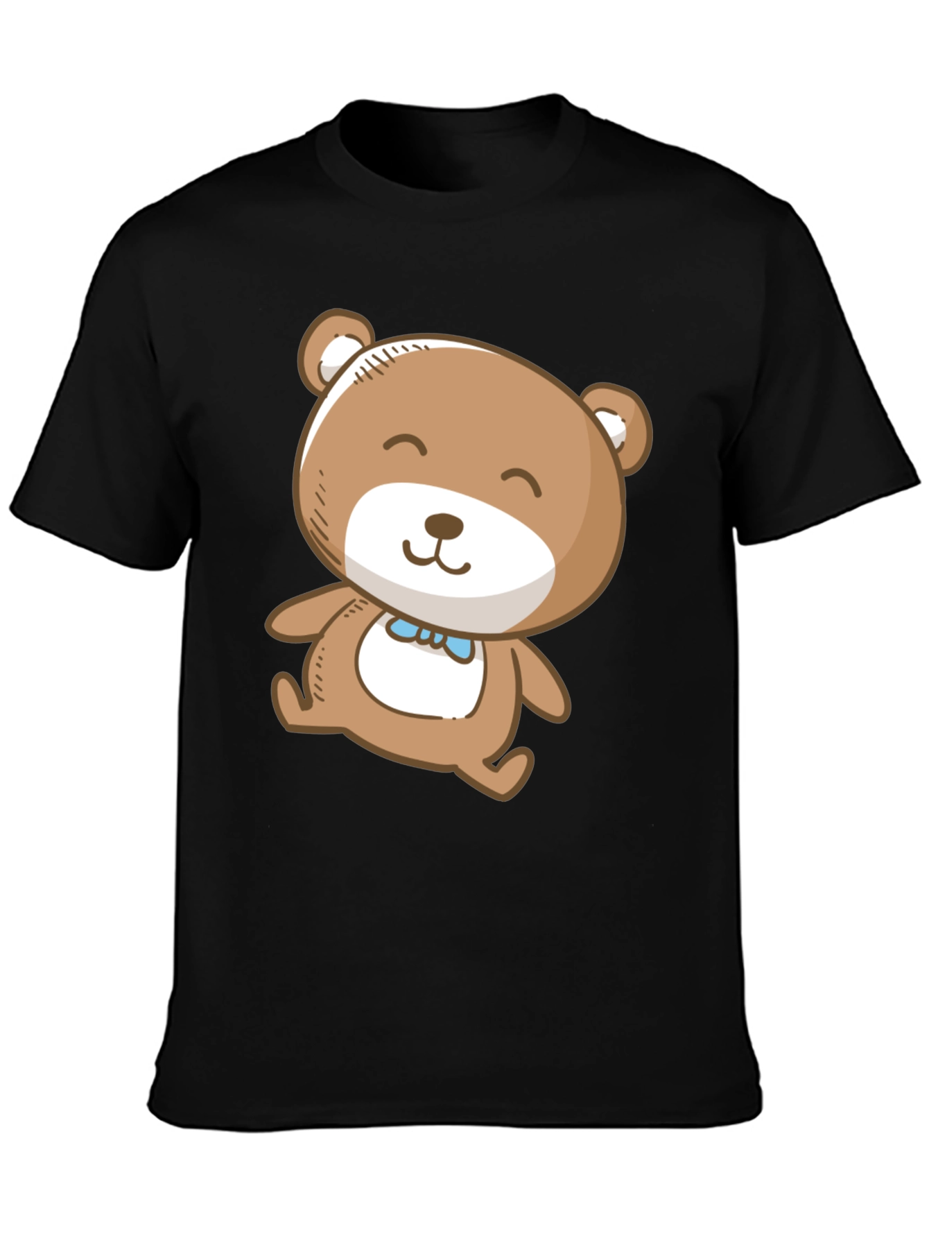 Cute Cartoon Bear Graphic T-Shirt