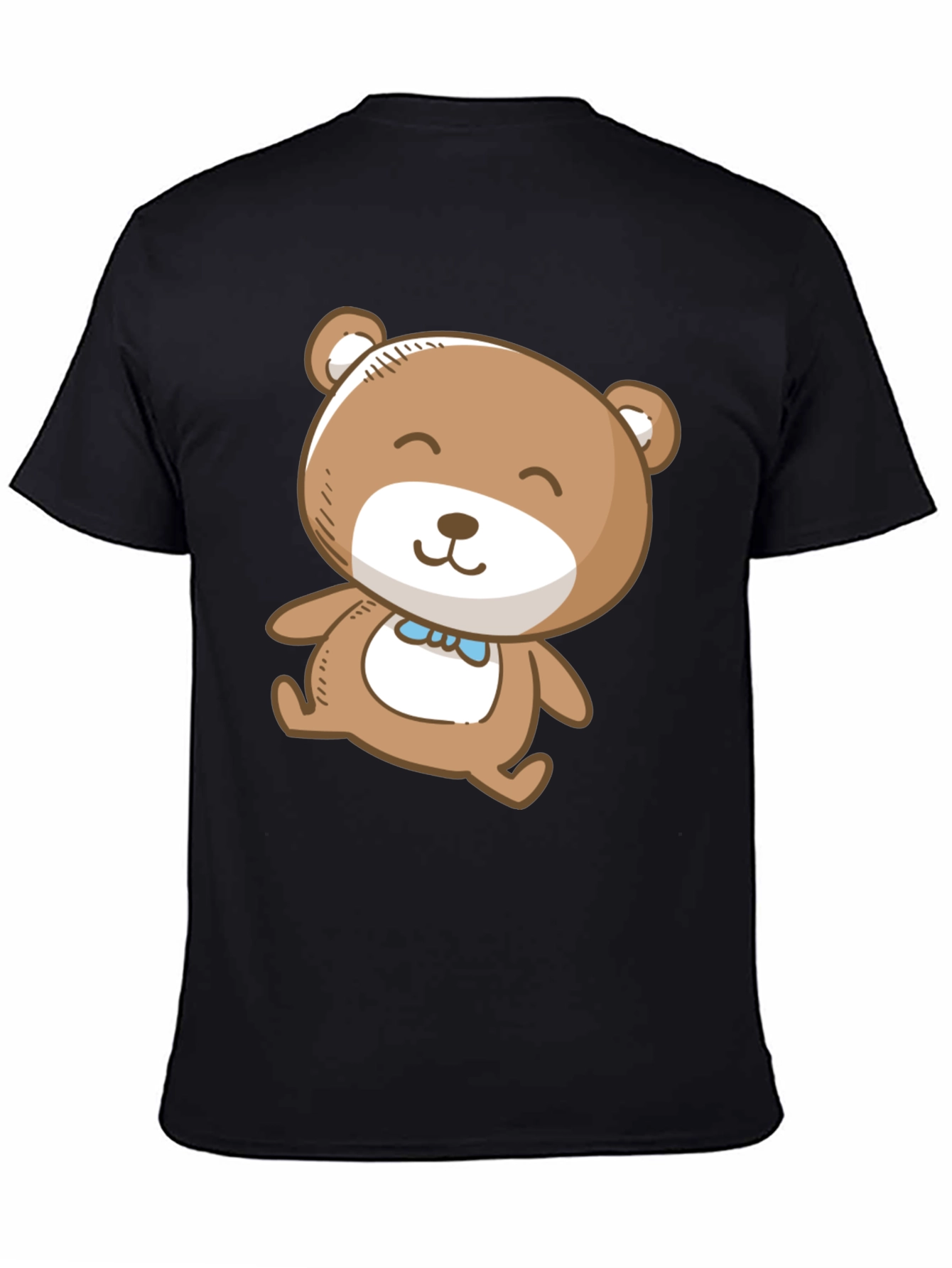 Cute Cartoon Bear Graphic T-Shirt