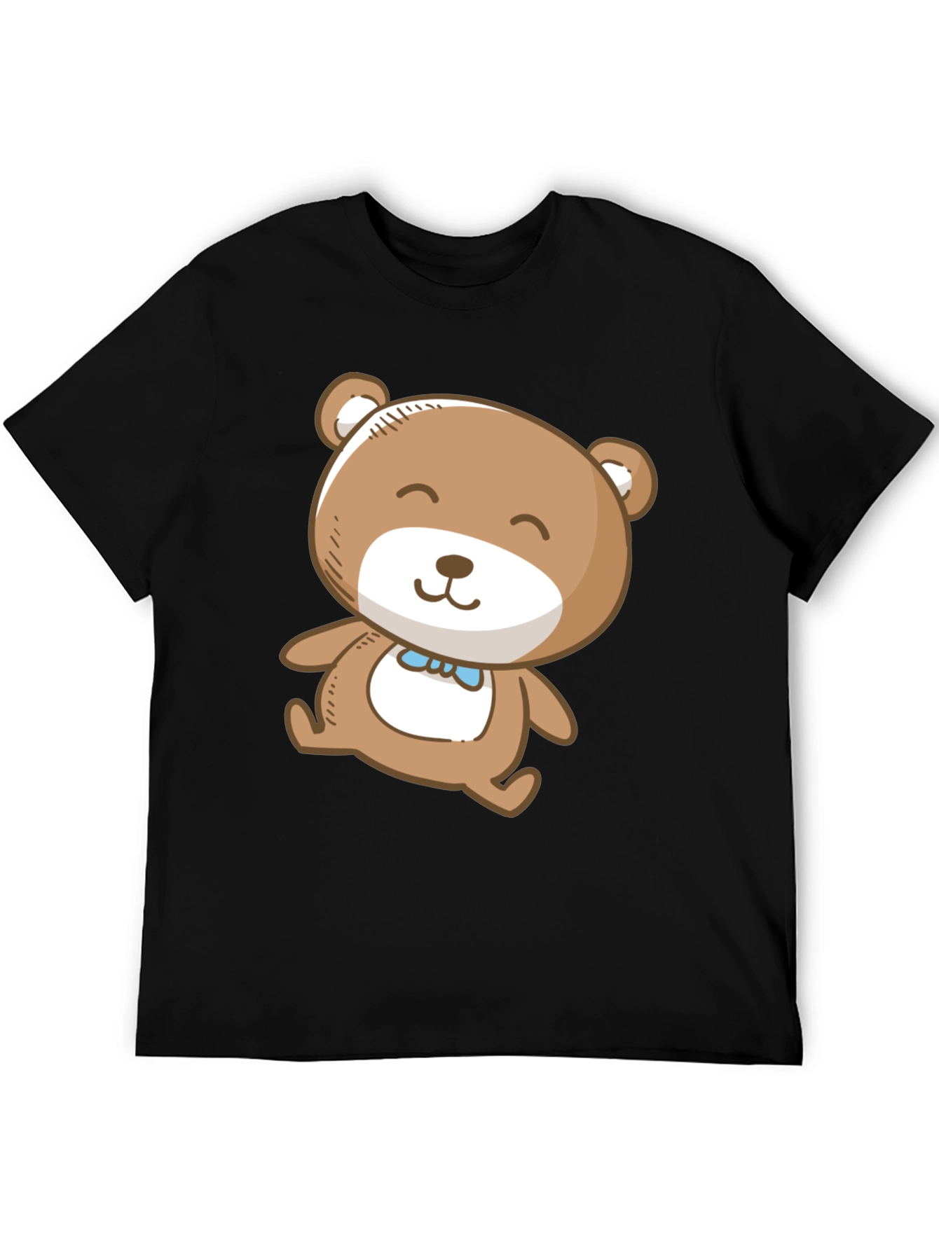 Cute Cartoon Bear Graphic T-Shirt
