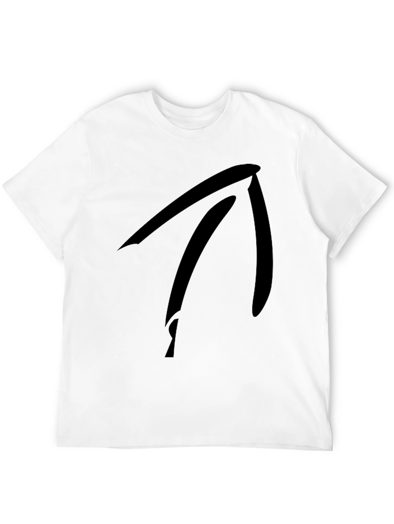 Modern Graphic Black T-Shirt - Casual Style