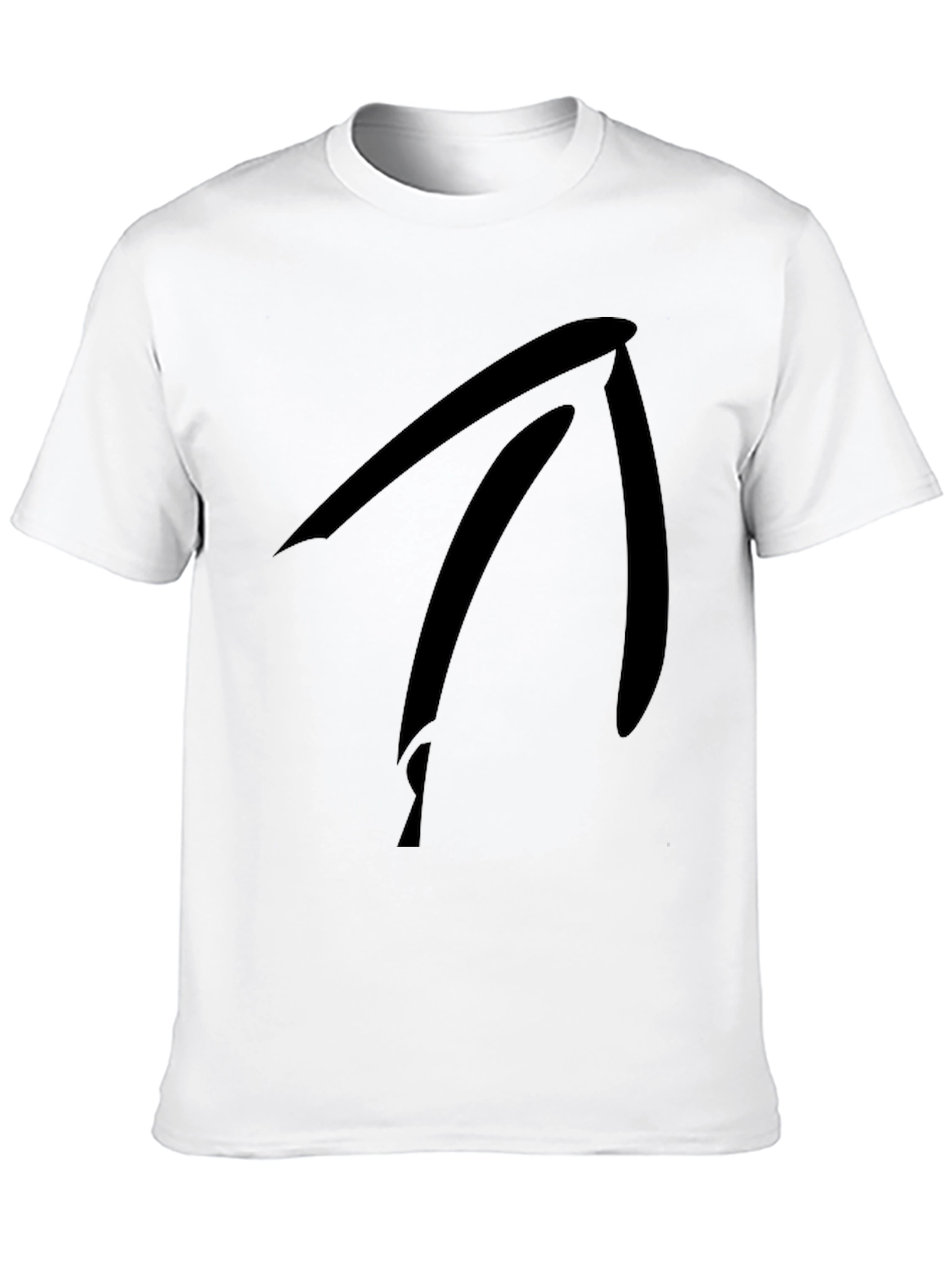Modern Graphic Black T-Shirt - Casual Style