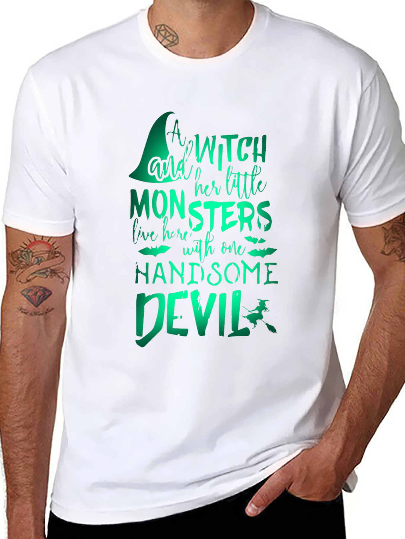 Witch and Her Little Monsters T-Shirt