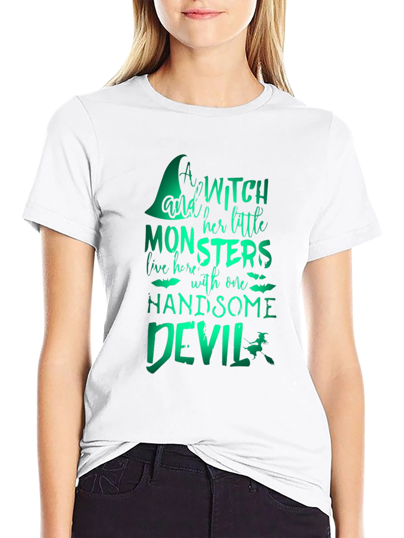 Witch and Her Little Monsters T-Shirt