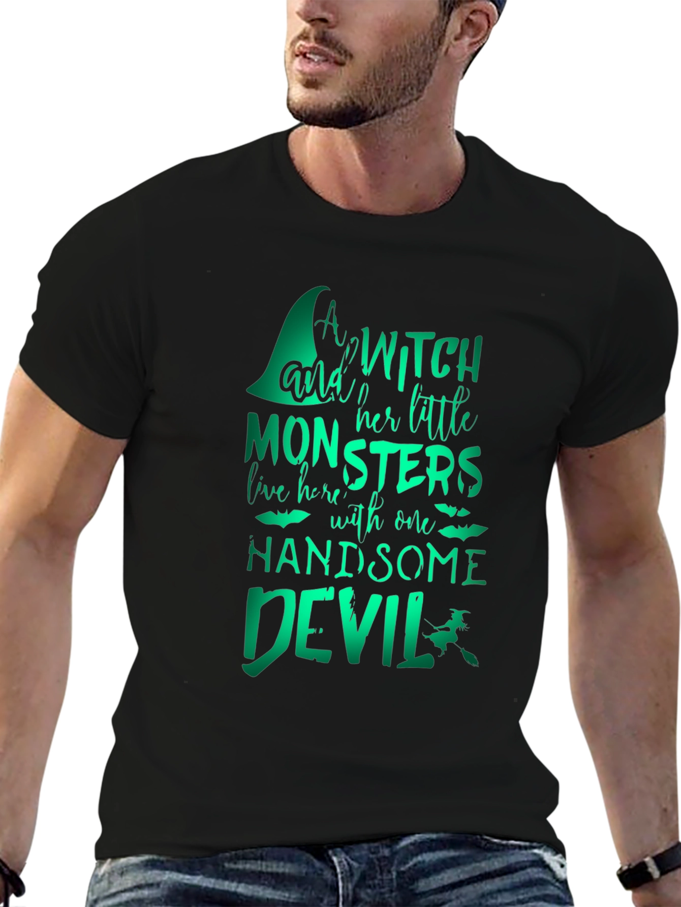 Witch and Her Little Monsters T-Shirt