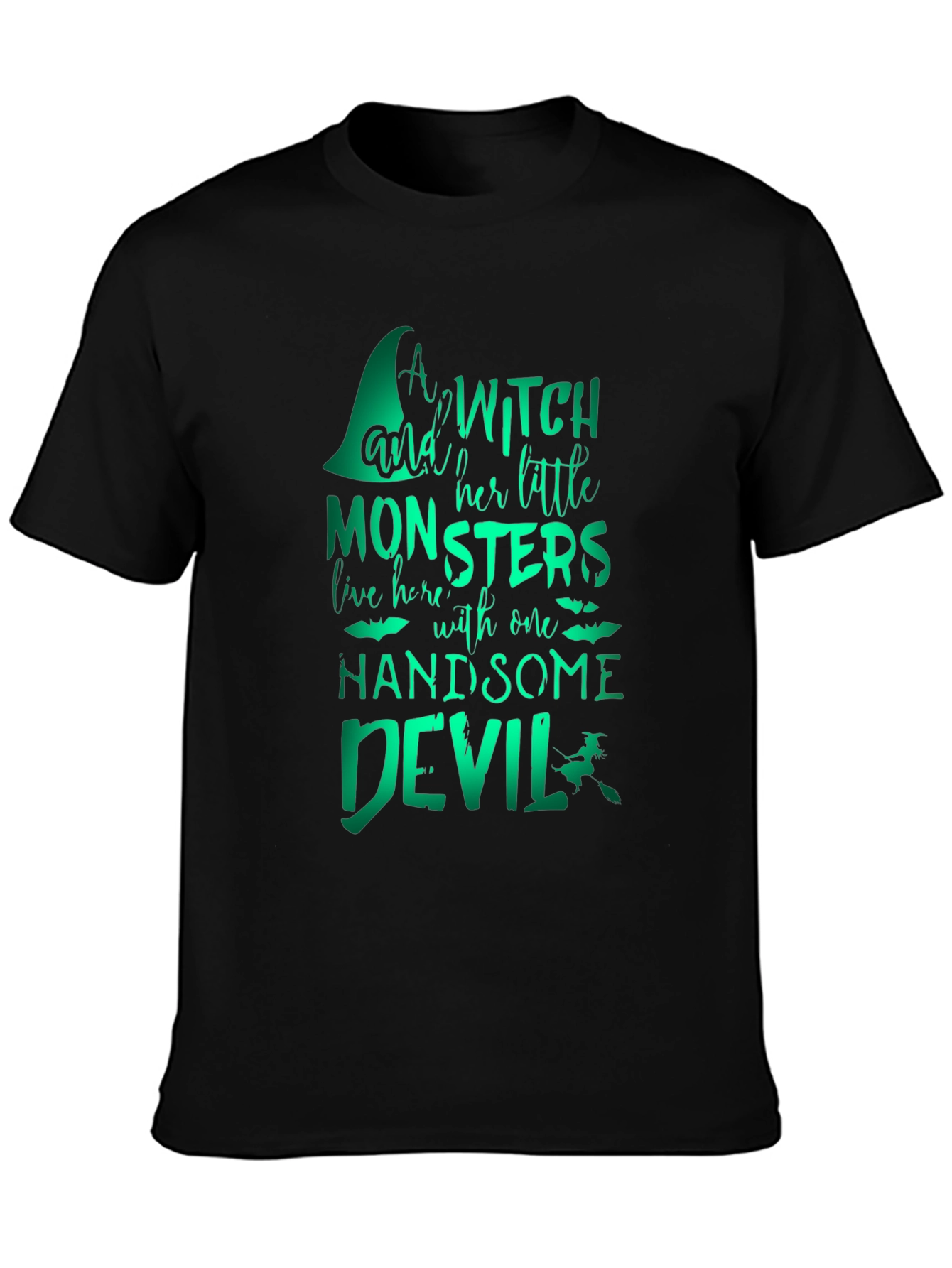 Witch and Her Little Monsters T-Shirt