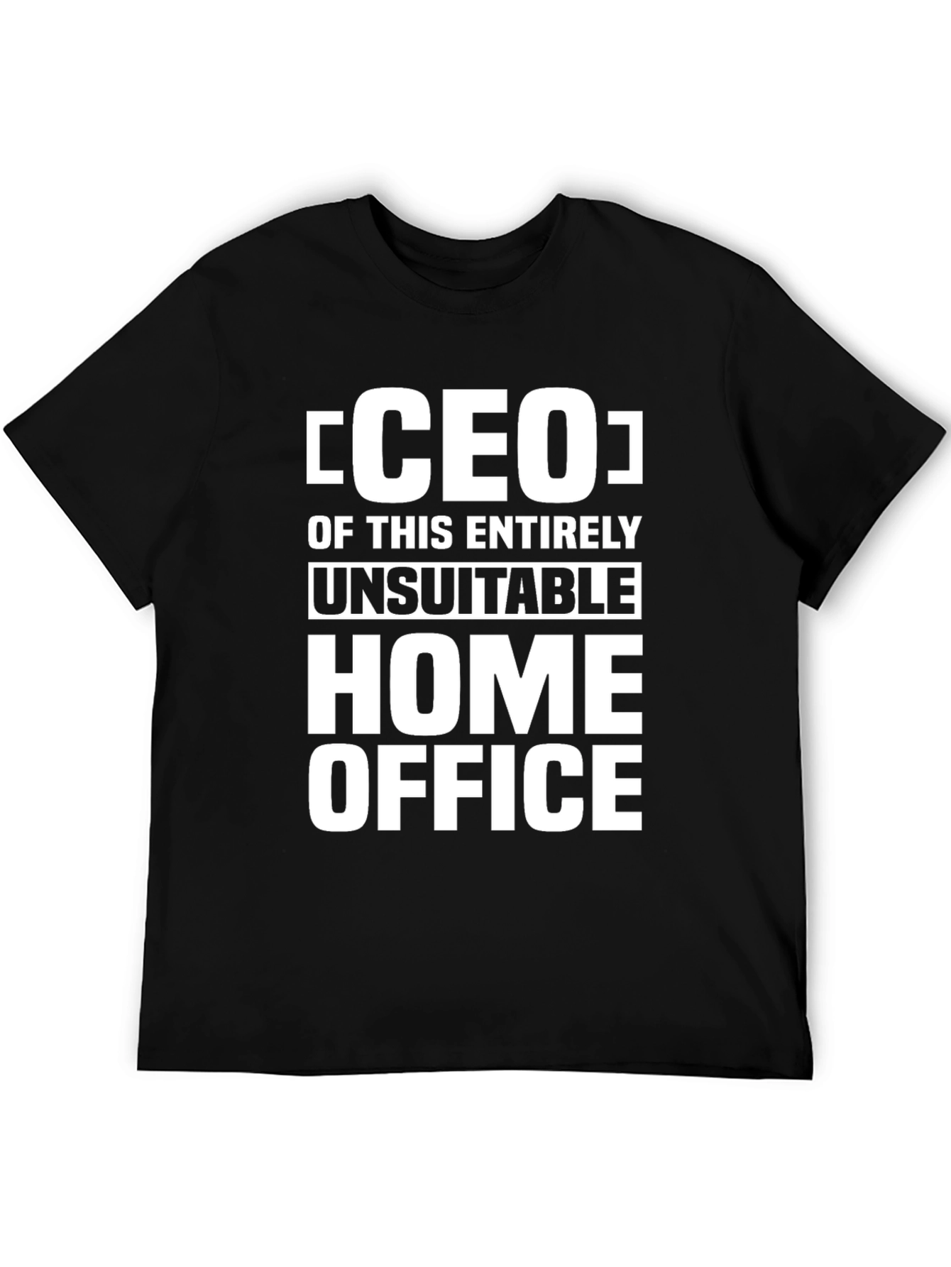 CEO of This Entirely Unsuitable Home Office T-Shirt
