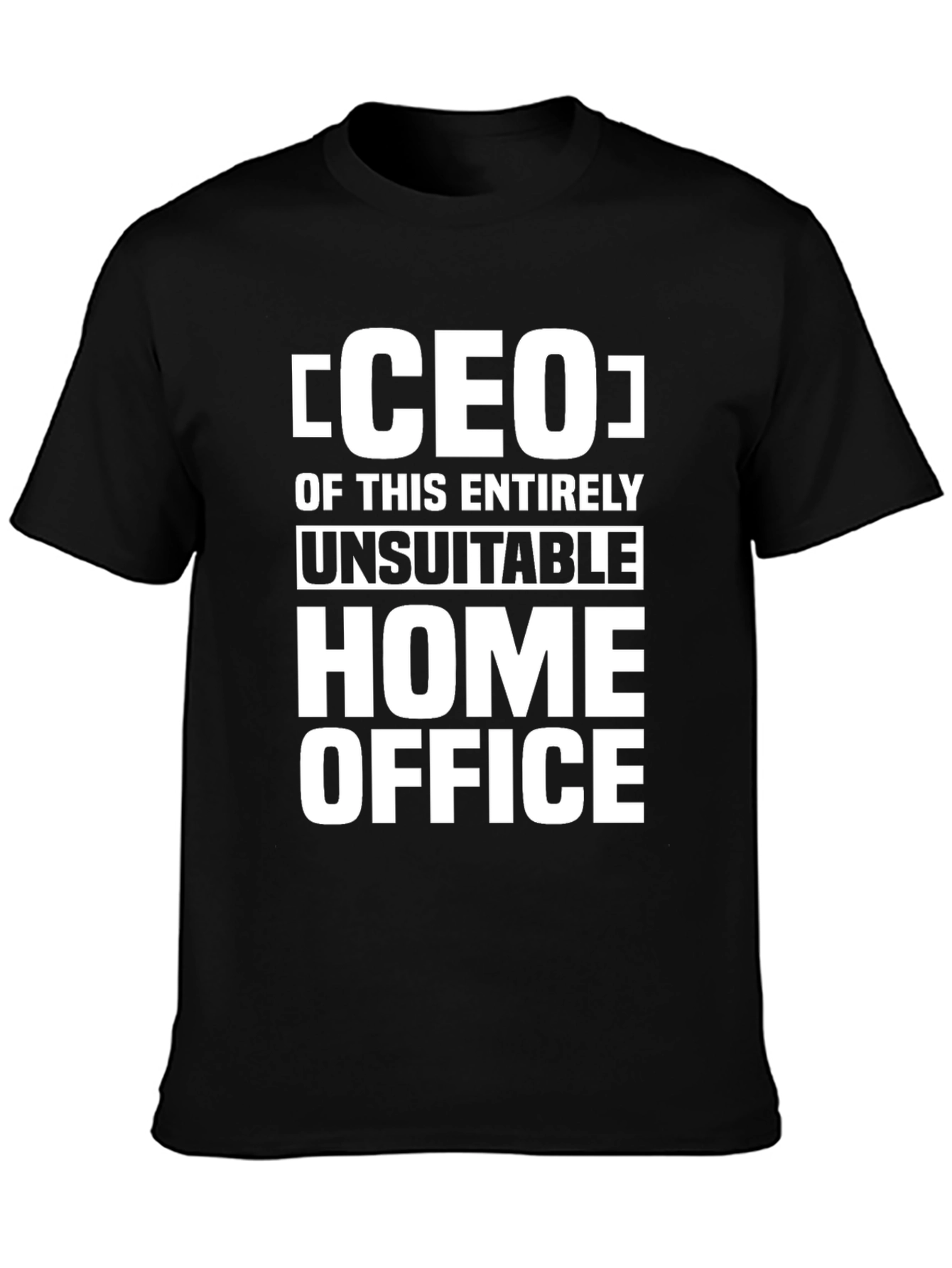 CEO of This Entirely Unsuitable Home Office T-Shirt