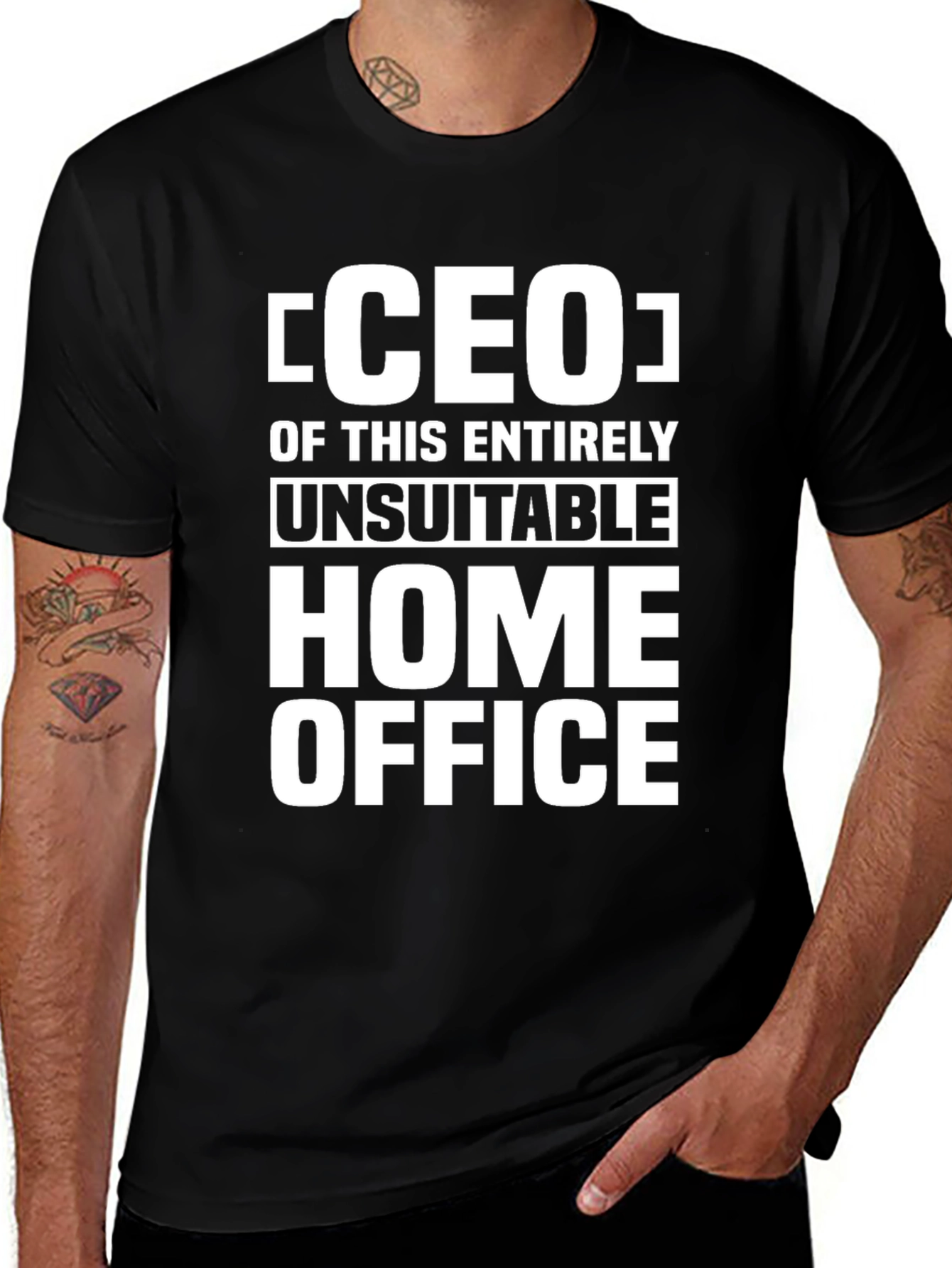 CEO of This Entirely Unsuitable Home Office T-Shirt