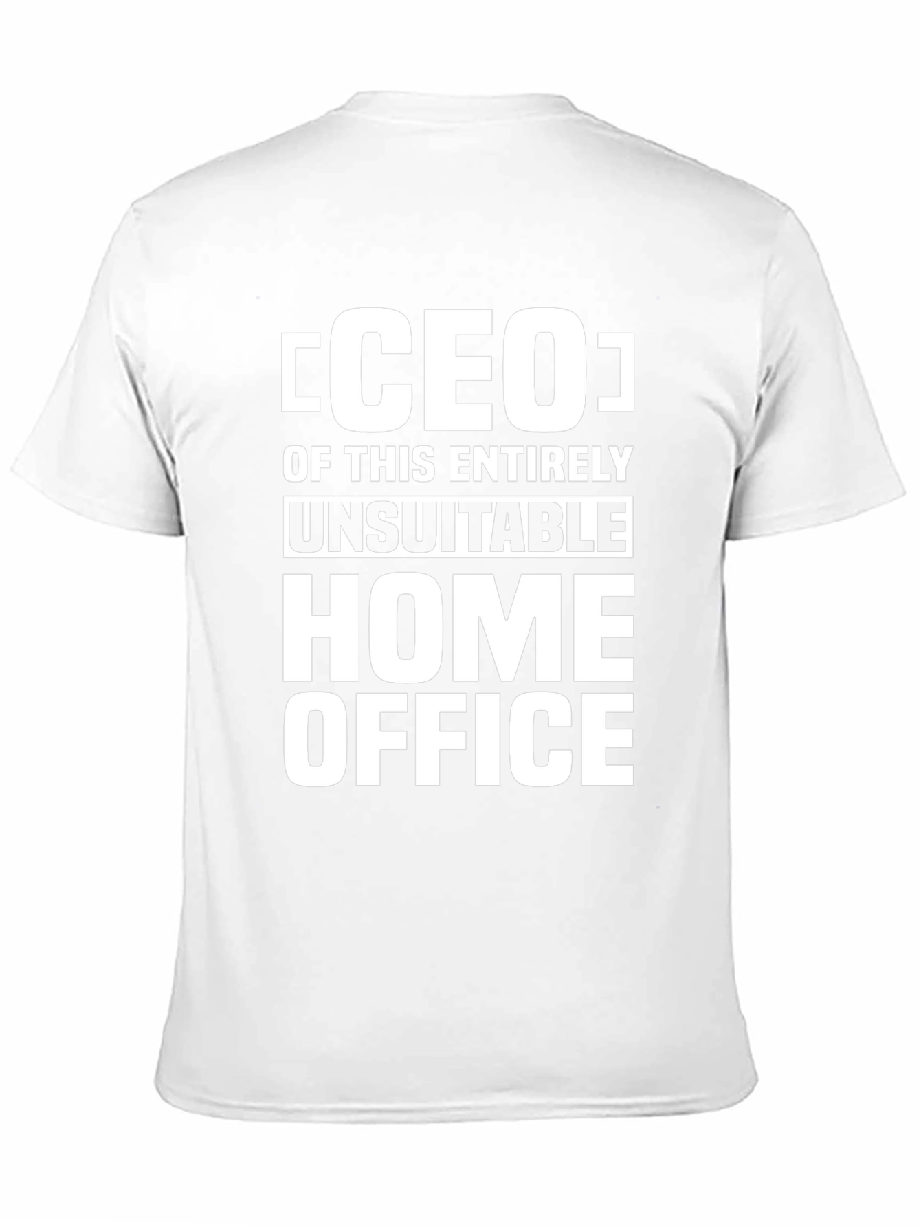CEO of This Entirely Unsuitable Home Office T-Shirt