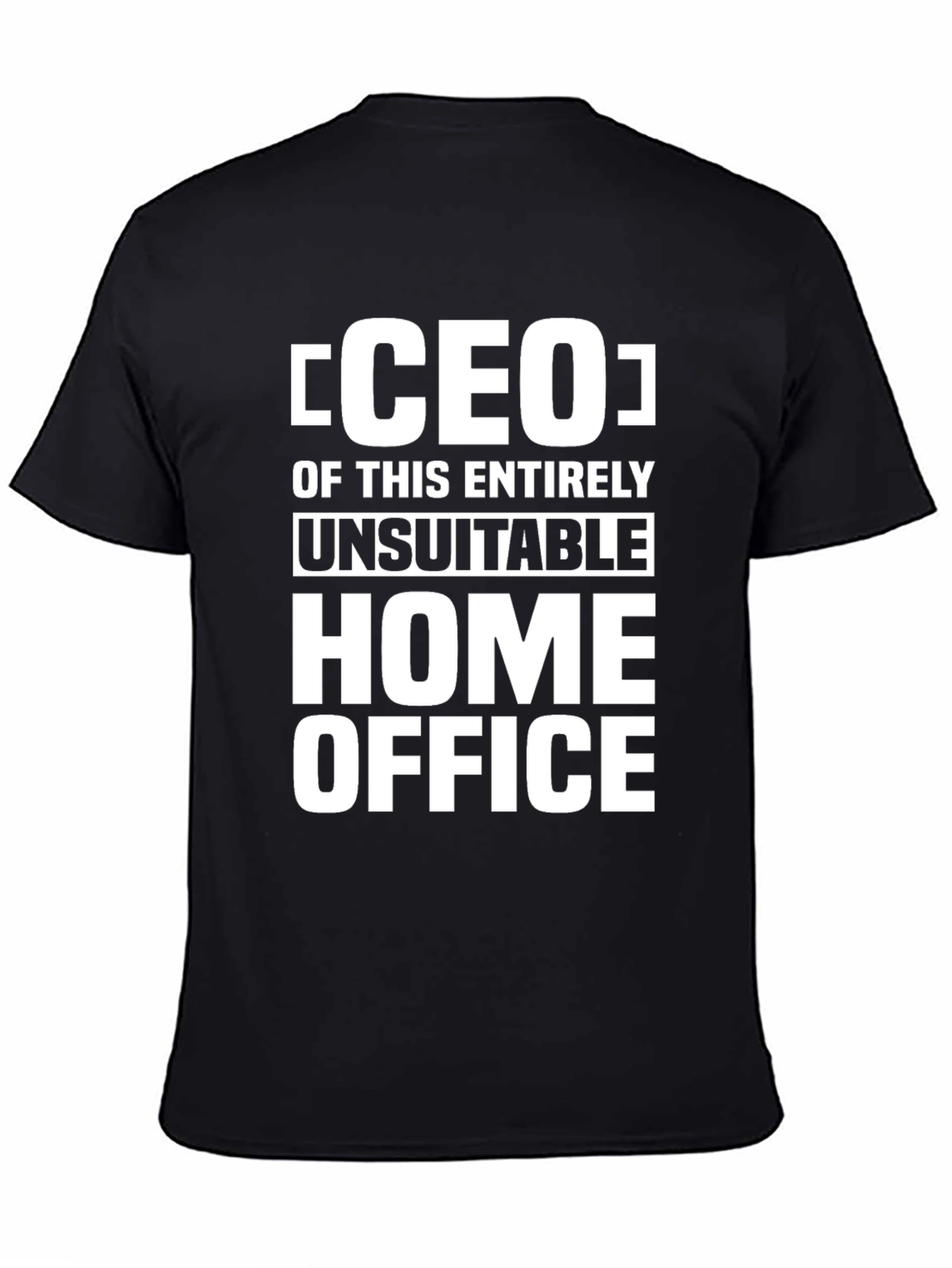 CEO of This Entirely Unsuitable Home Office T-Shirt
