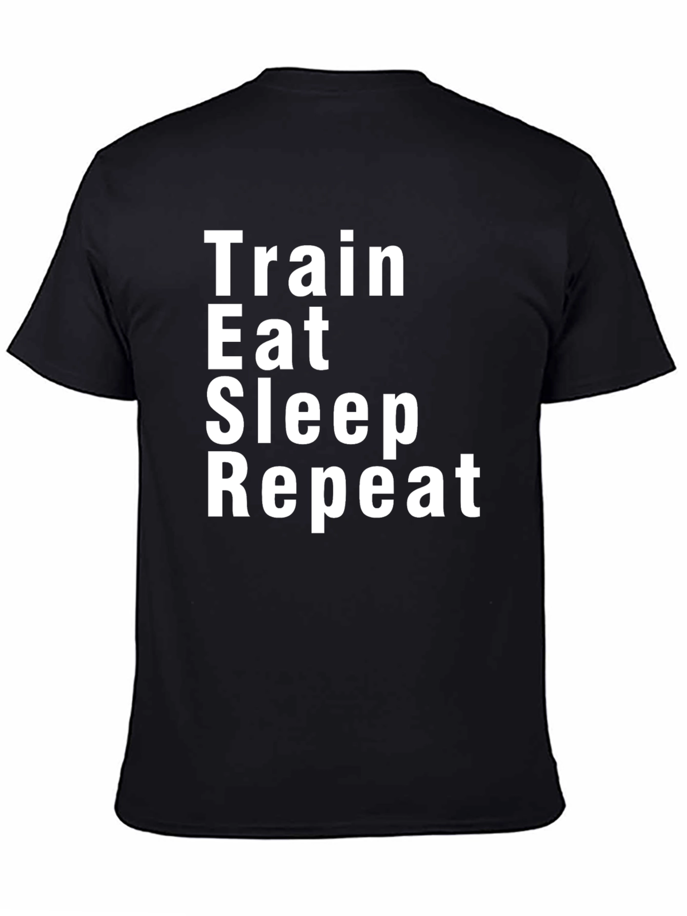 Train Eat Sleep Repeat Graphic Tee