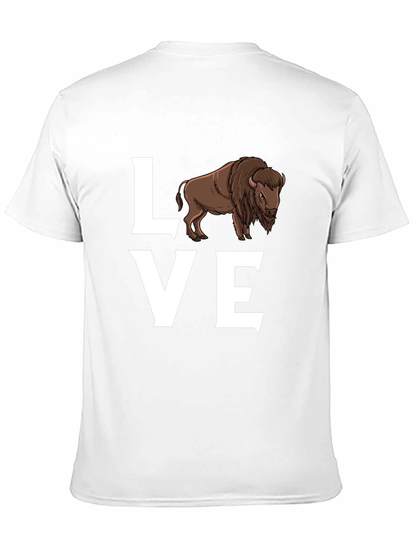 Love Bison T-Shirt - Wildlife Graphic Tee