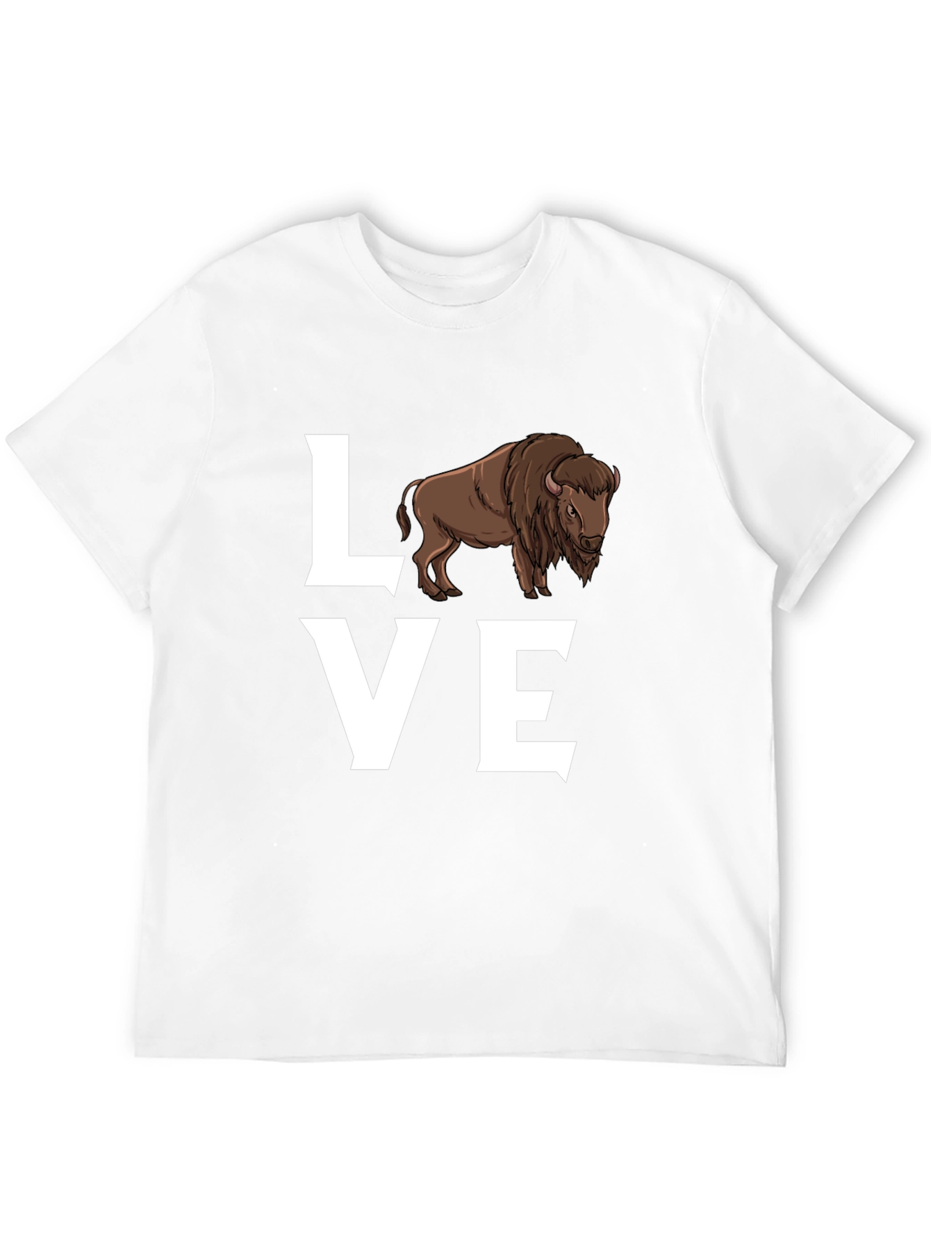 Love Bison T-Shirt - Wildlife Graphic Tee