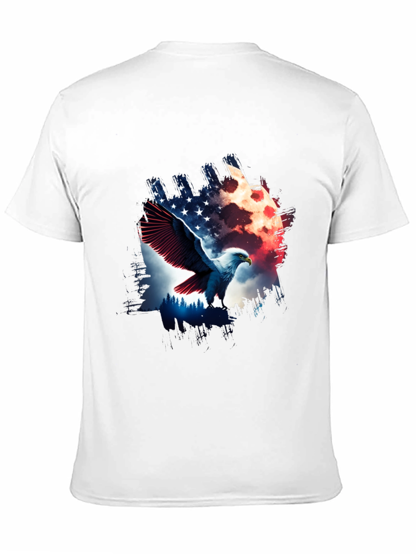 American Eagle Graphic Black T-Shirt