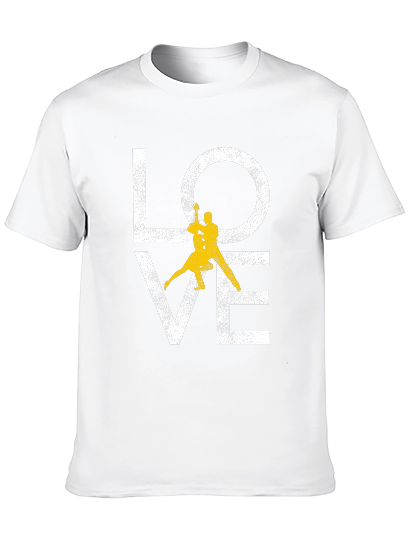 LOVE Tango Dancing Black T-Shirt
